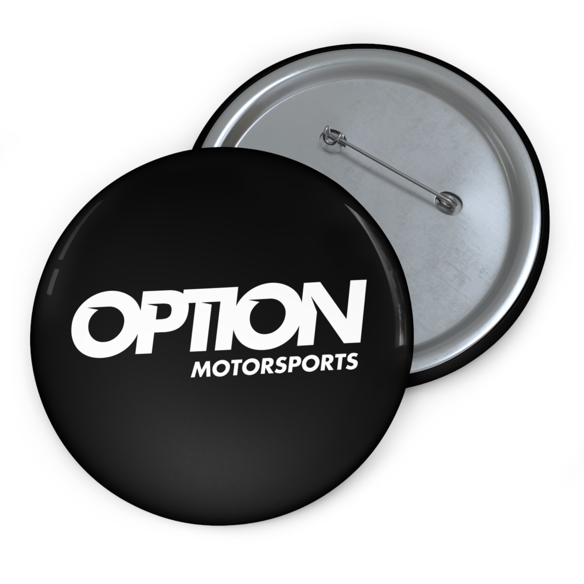 Option Logo Custom Pin Buttons