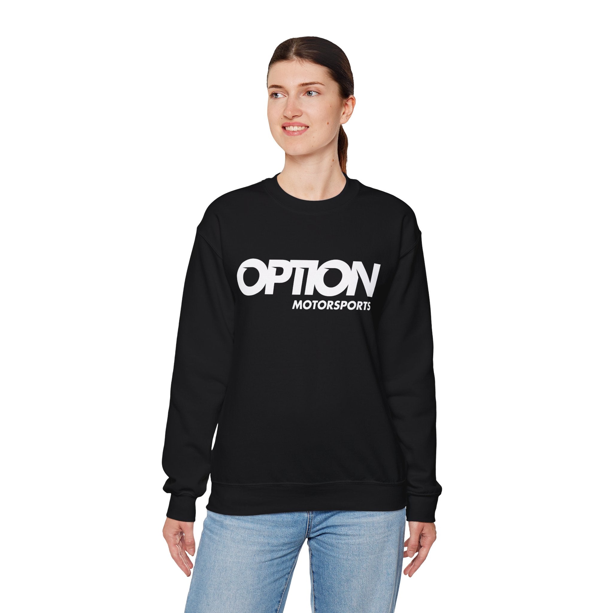 Option Logo Unisex Heavy Blend™ Crewneck Sweatshirt