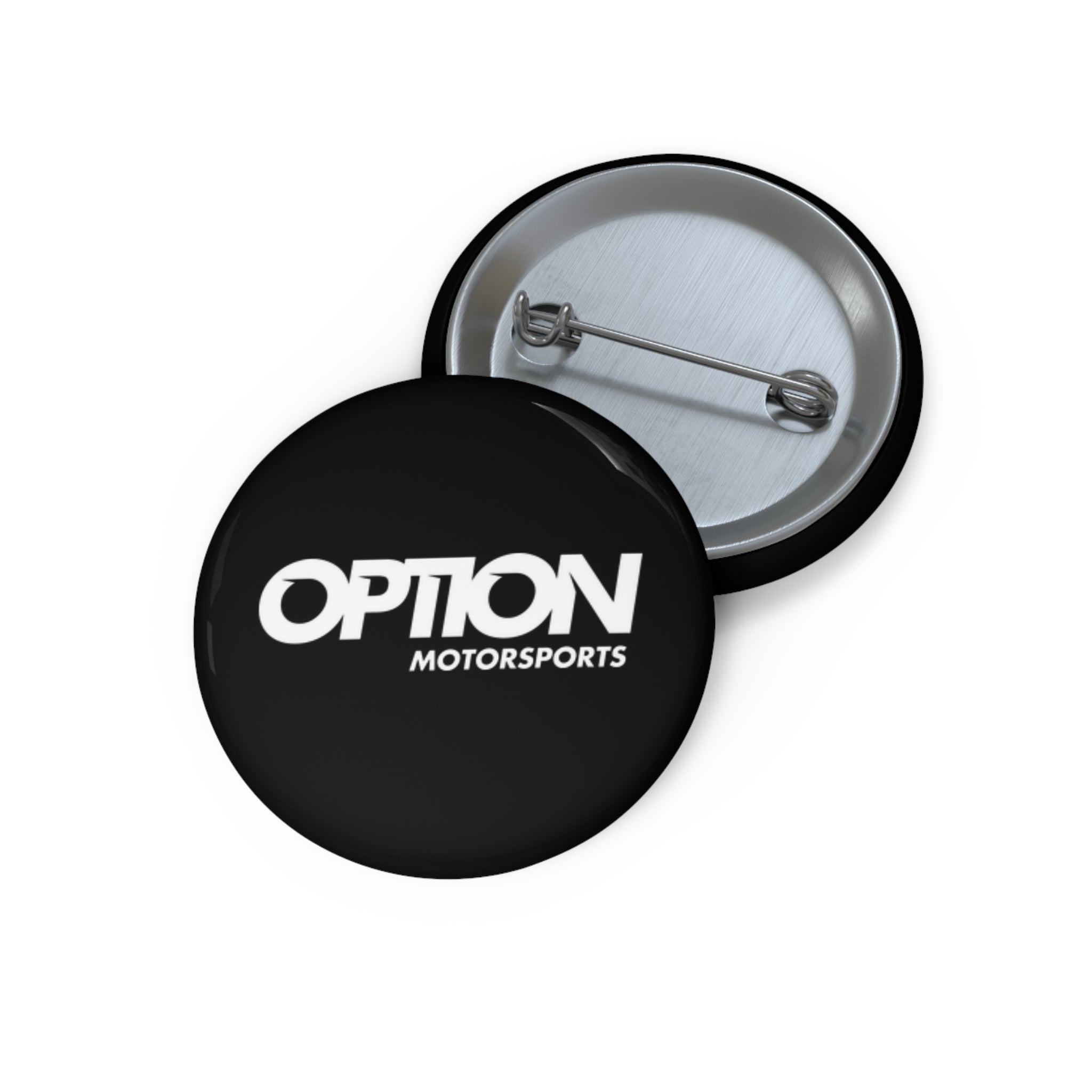 Option Logo Custom Pin Buttons