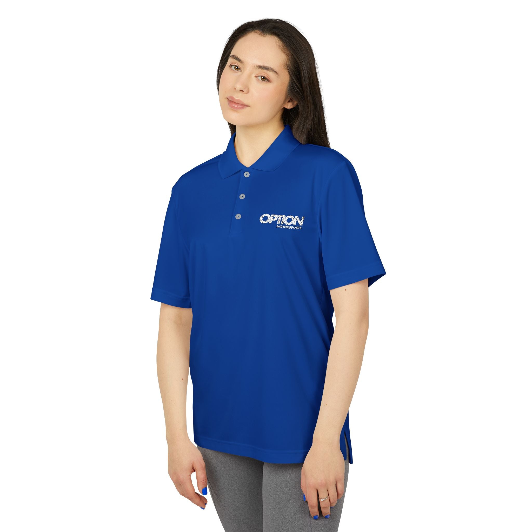 Option Logo adidas Unisex Performance Polo