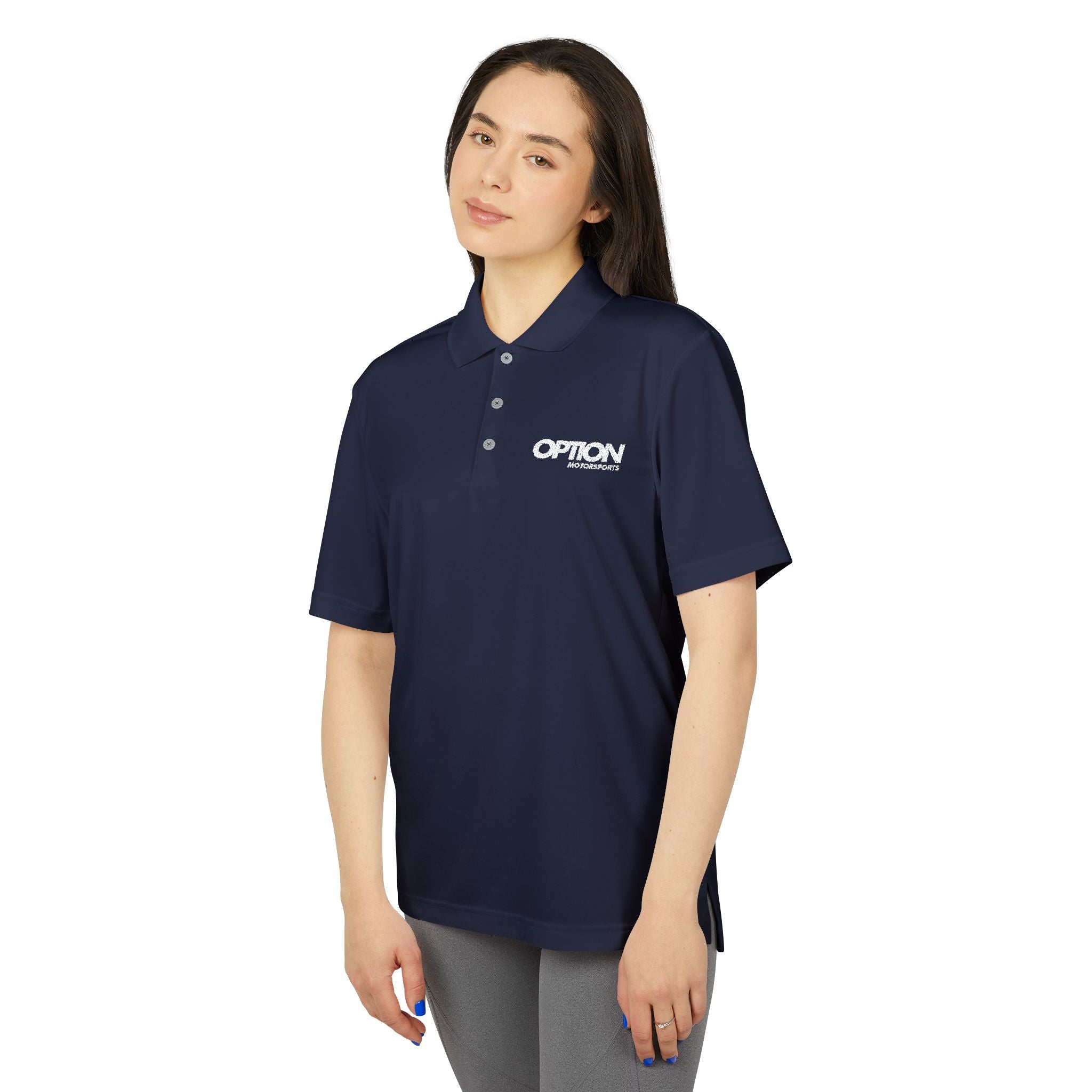 Option Logo adidas Unisex Performance Polo