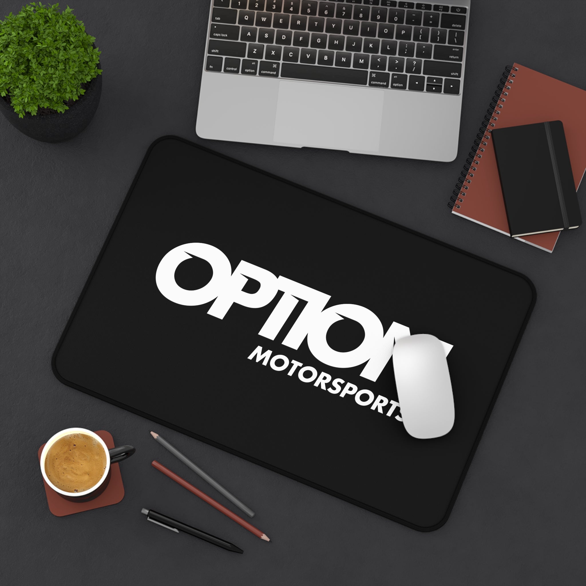 Option Logo Desk Mat