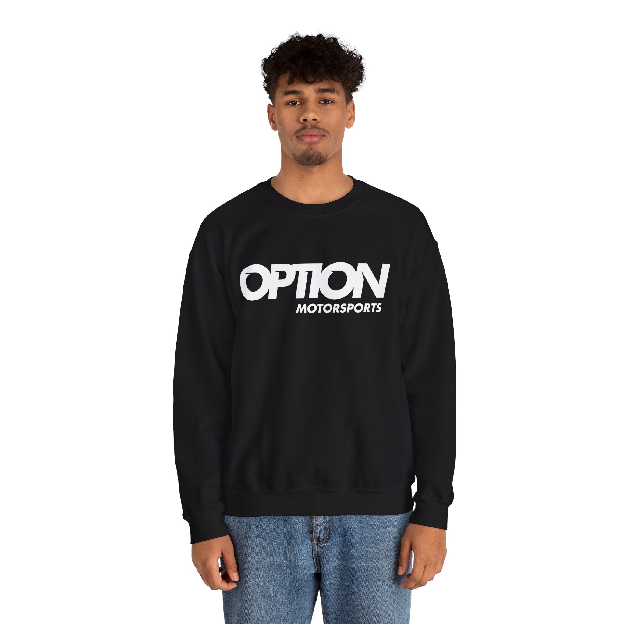 Option Logo Unisex Heavy Blend™ Crewneck Sweatshirt
