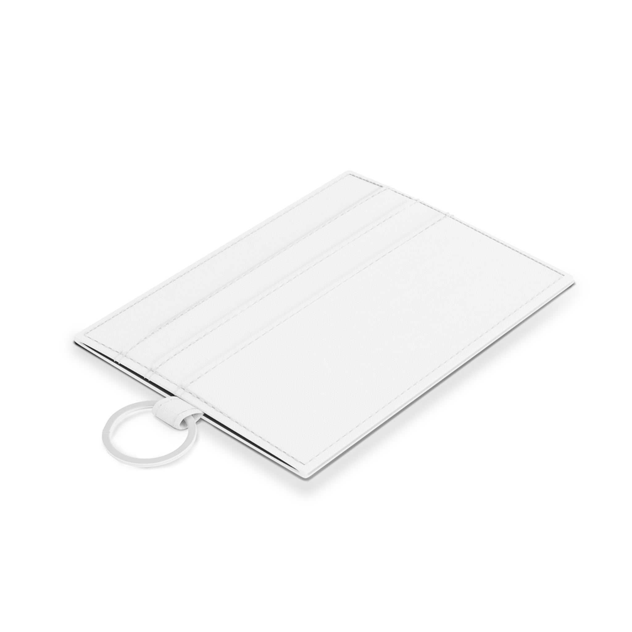 Option Logo Saffiano Leather Card Holder
