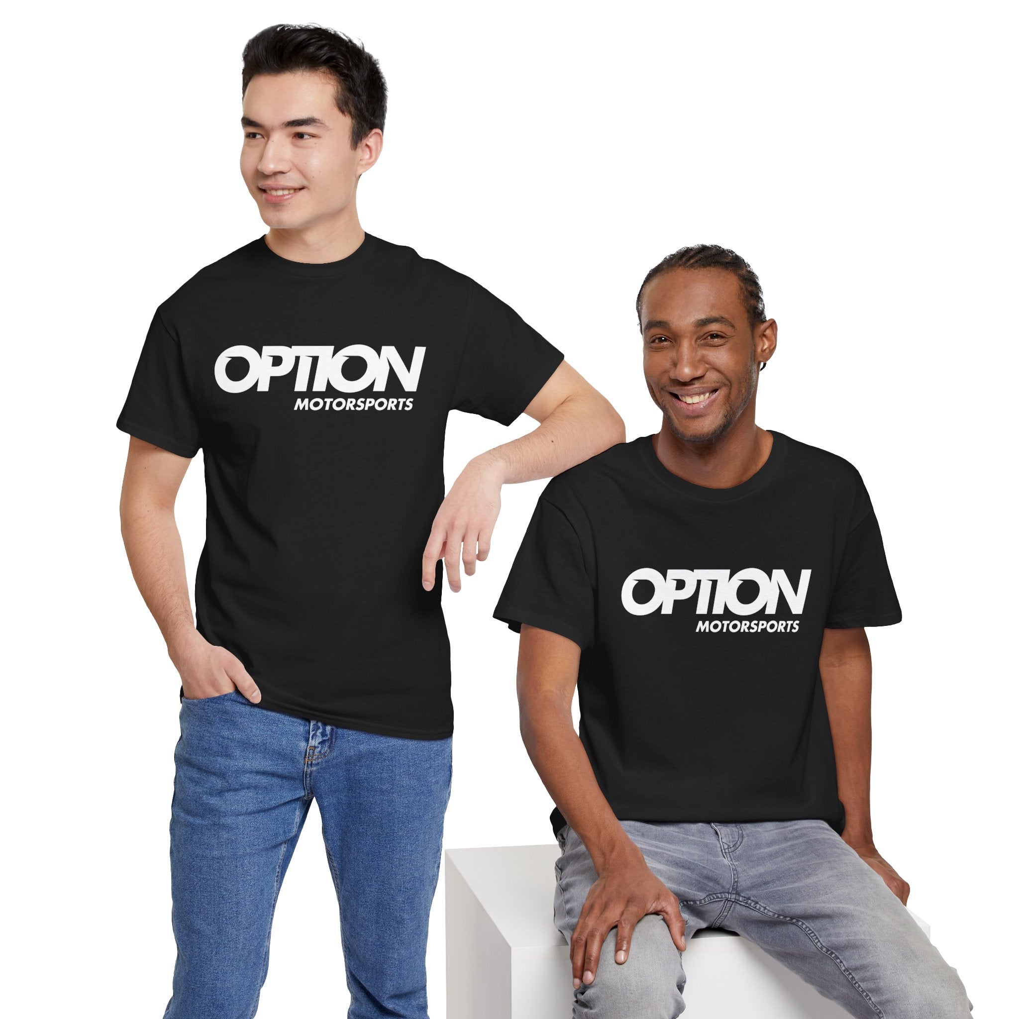 Option Logo Unisex Heavy Cotton Tee