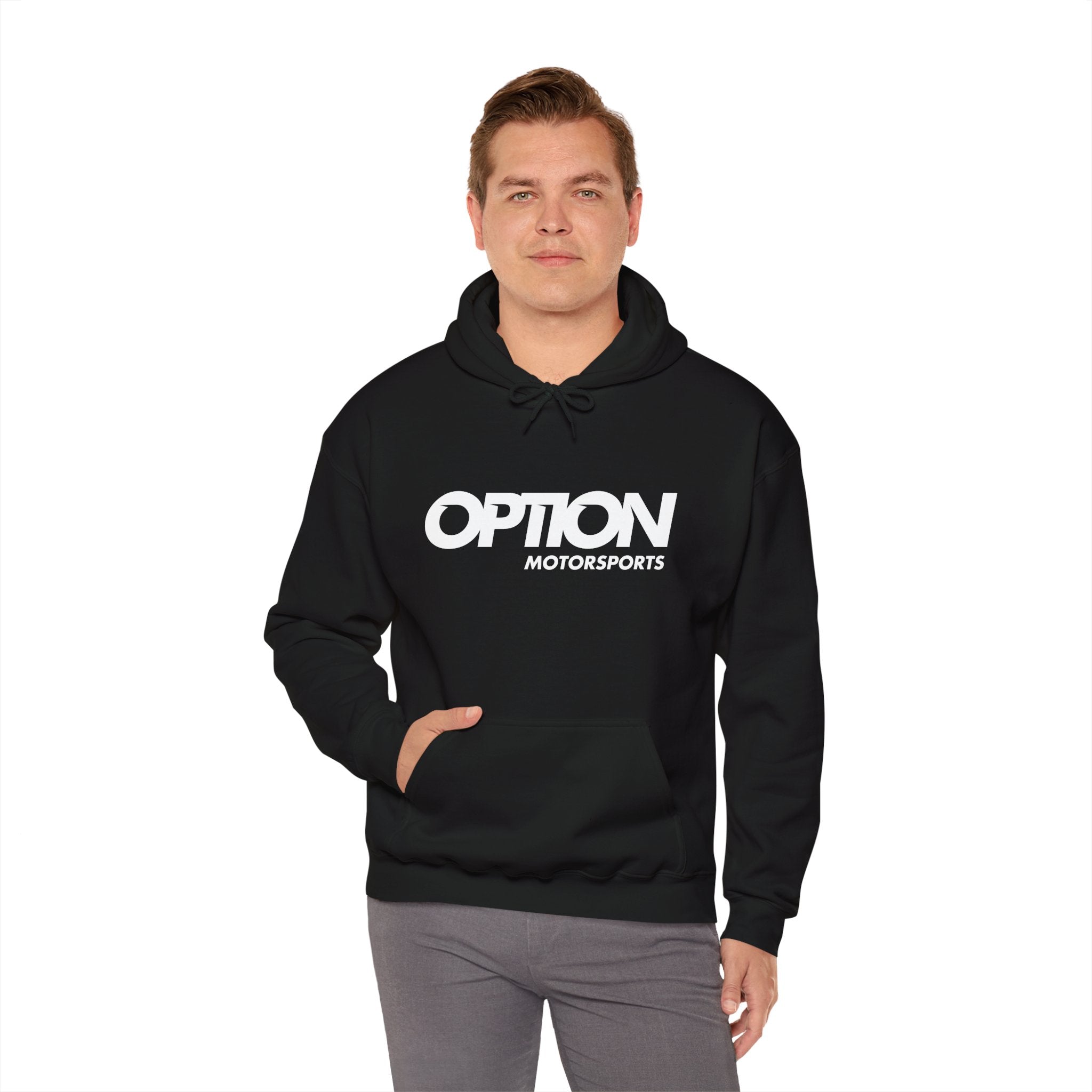 Option Logo Unisex Heavy Blend™ Hooded Sweatshirt