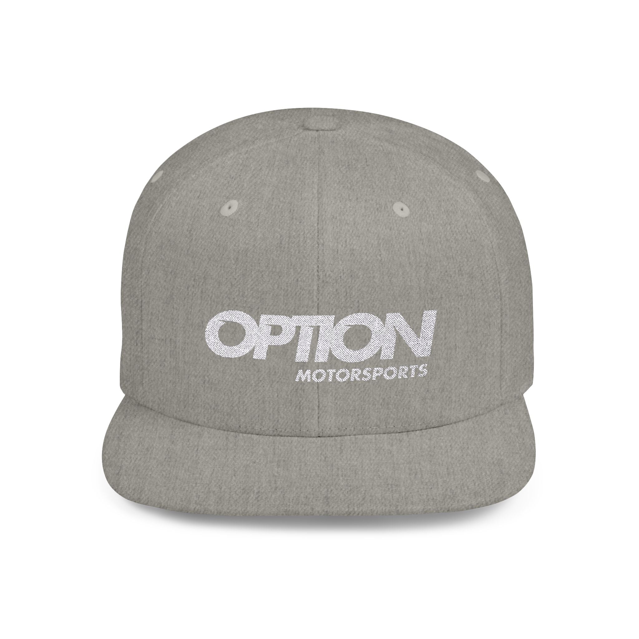 Option Logo Flat Bill Snapback