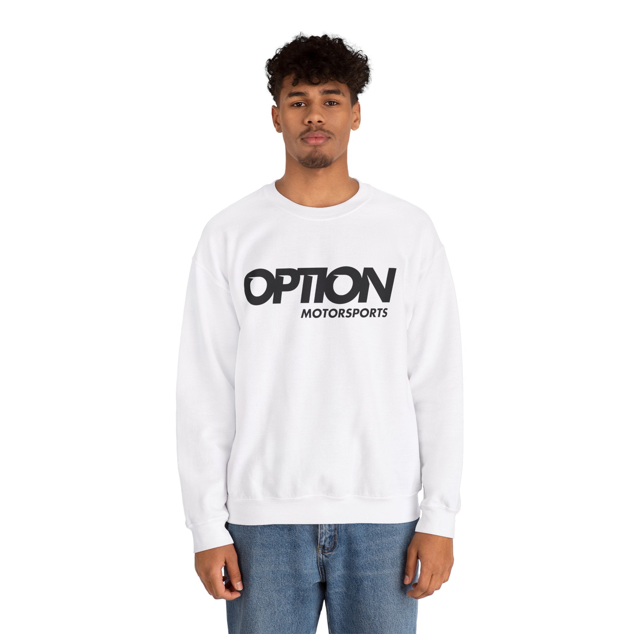 Option Logo Unisex Heavy Blend™ Crewneck Sweatshirt