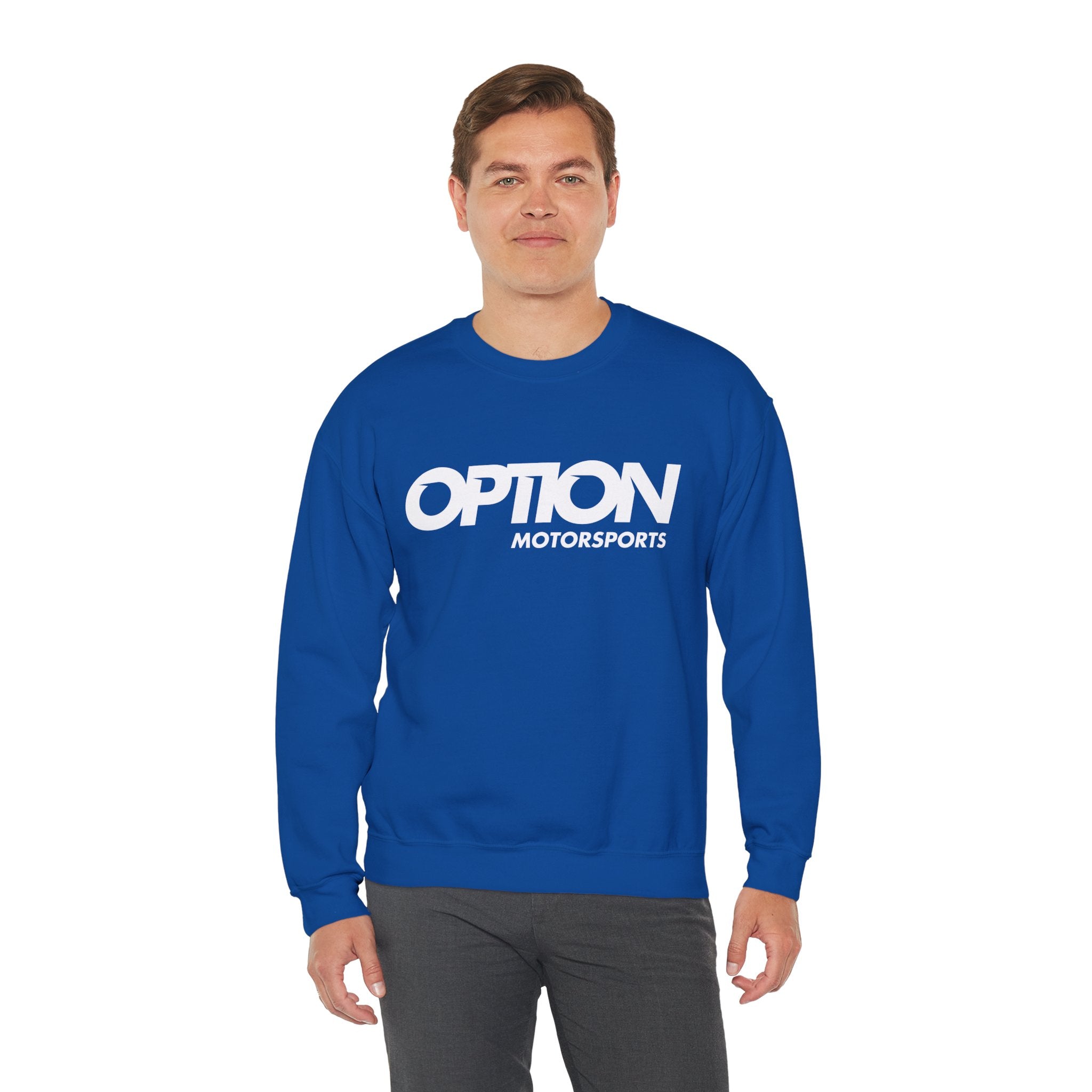 Option Logo Unisex Heavy Blend™ Crewneck Sweatshirt