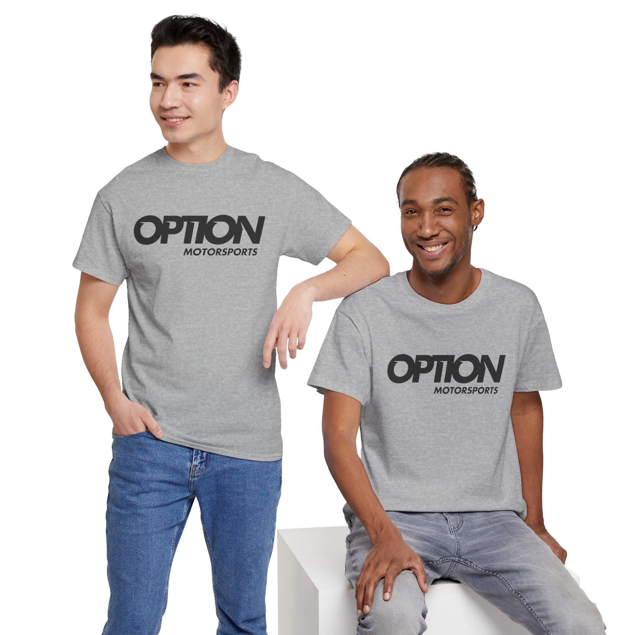 Option Logo Unisex Heavy Cotton Tee
