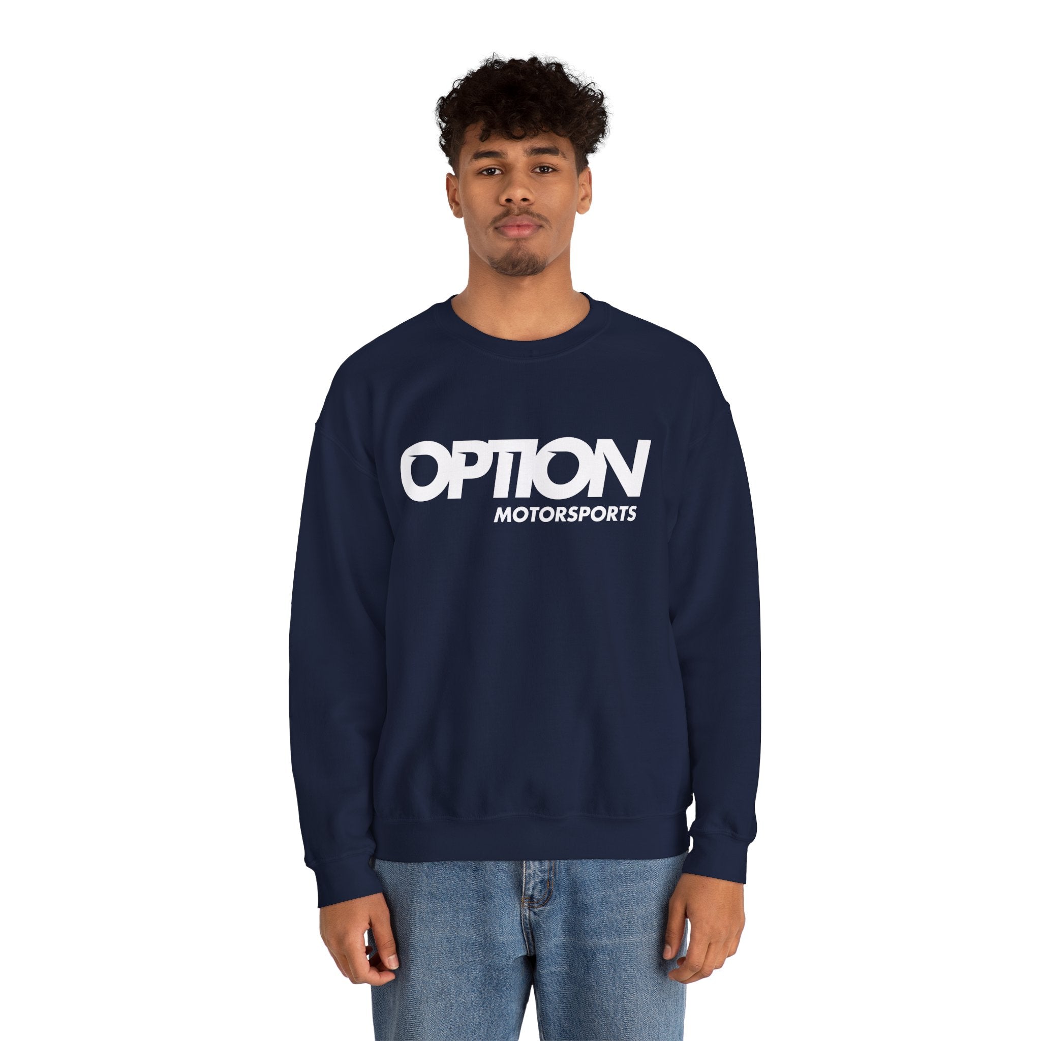 Option Logo Unisex Heavy Blend™ Crewneck Sweatshirt