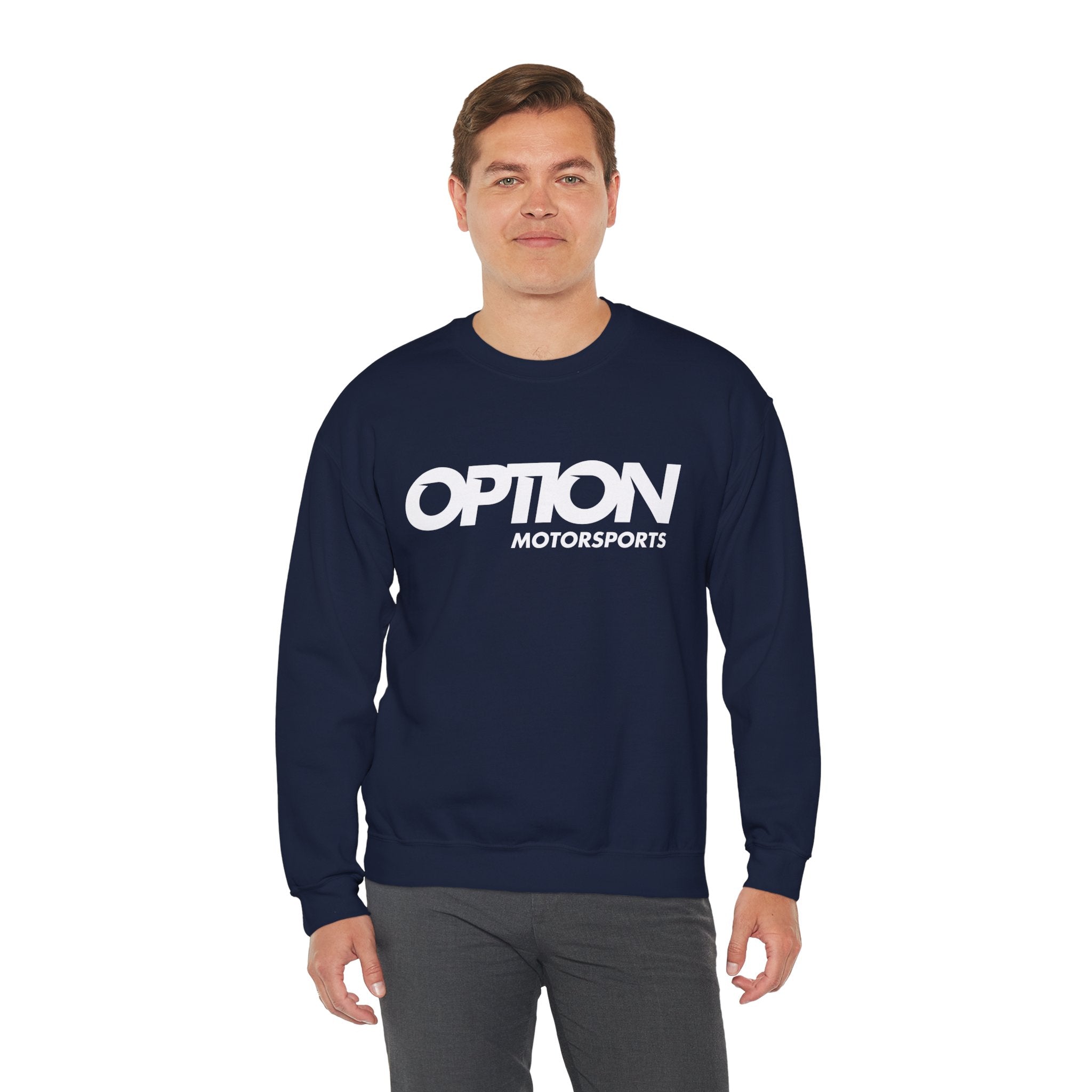 Option Logo Unisex Heavy Blend™ Crewneck Sweatshirt
