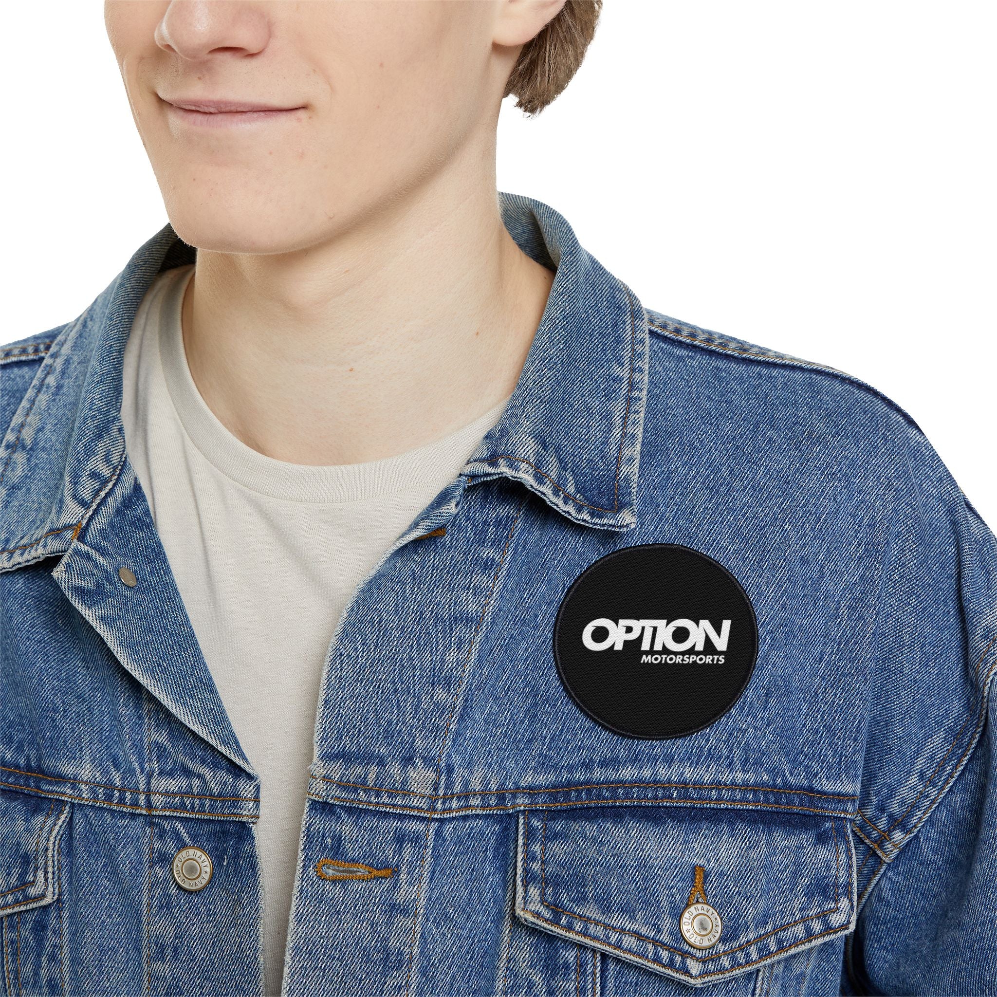 Option Logo Iron-On Patches