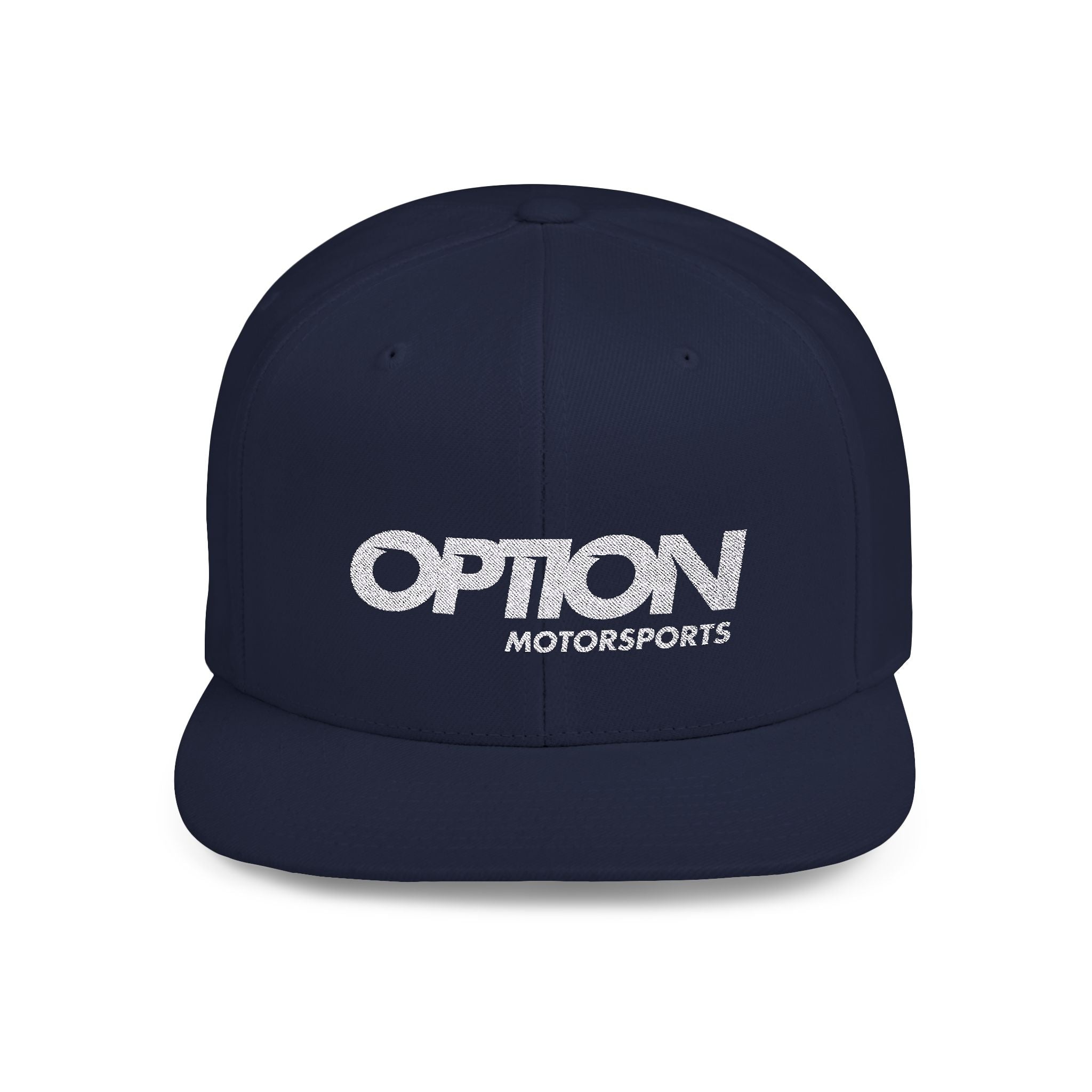 Option Logo Flat Bill Snapback