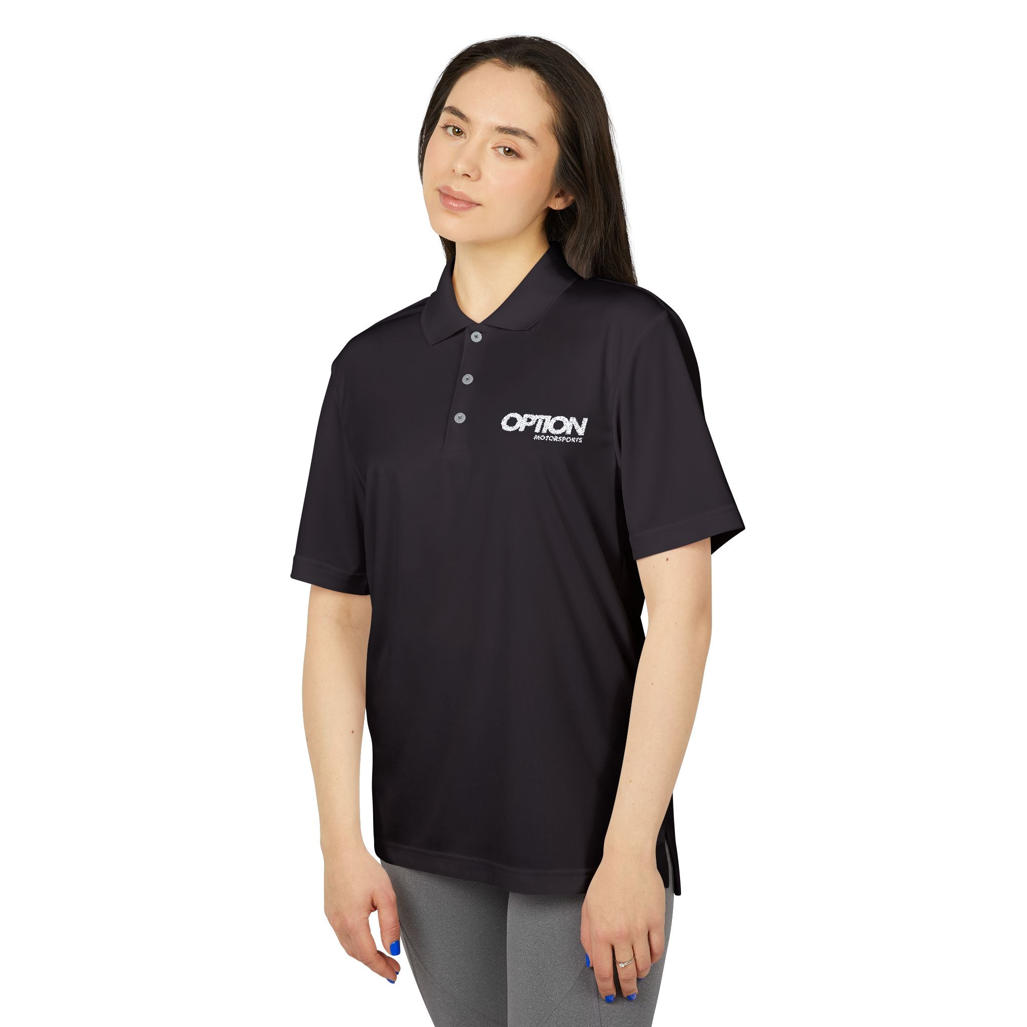 Option Logo adidas Unisex Performance Polo