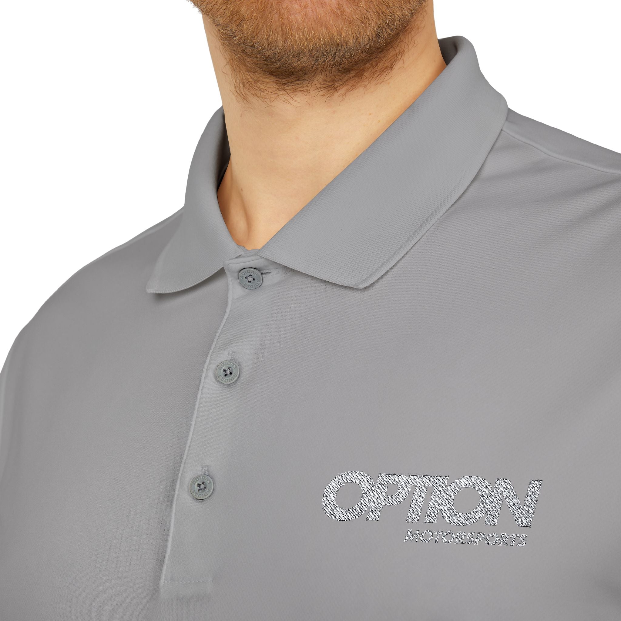 Option Logo adidas Unisex Performance Polo