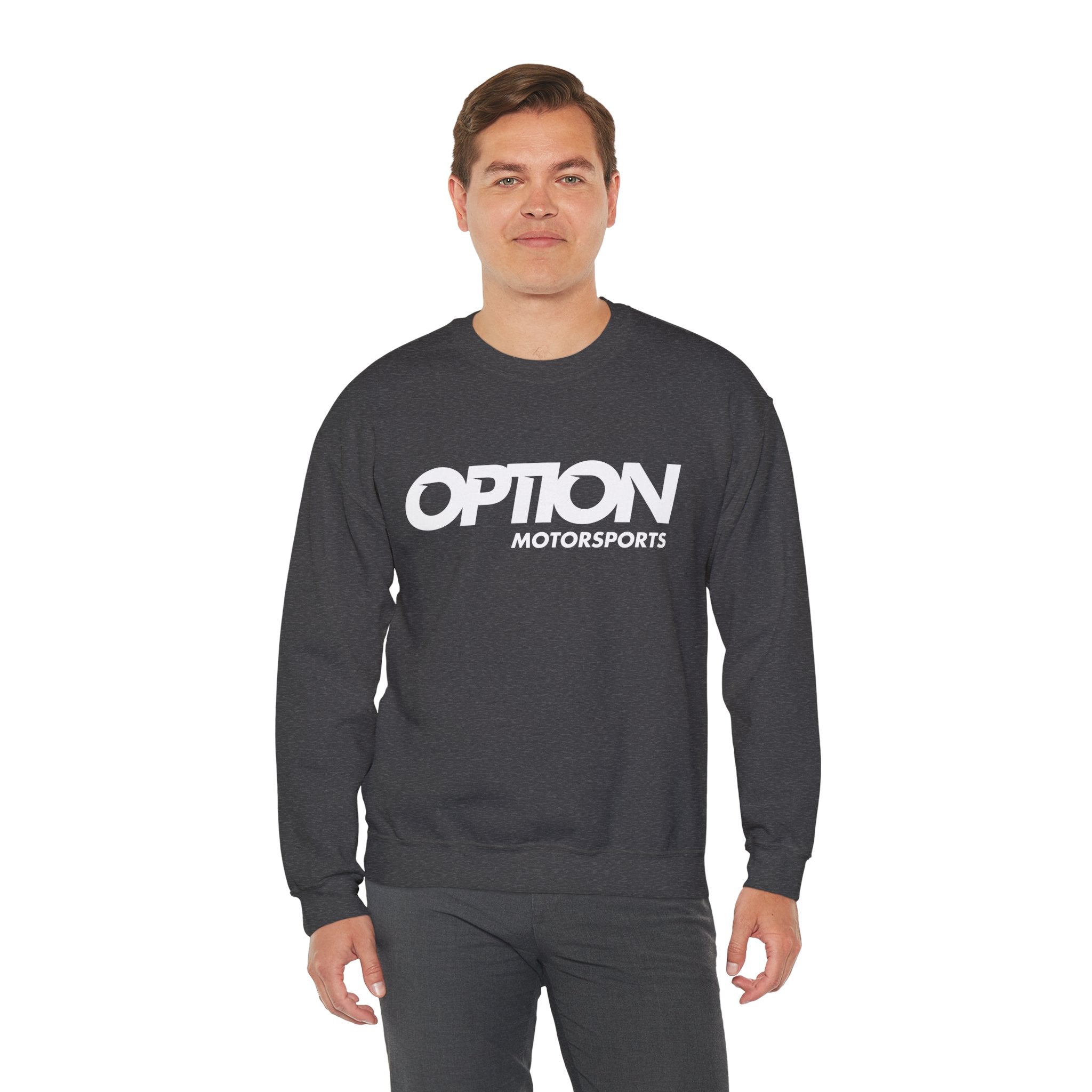 Option Logo Unisex Heavy Blend™ Crewneck Sweatshirt
