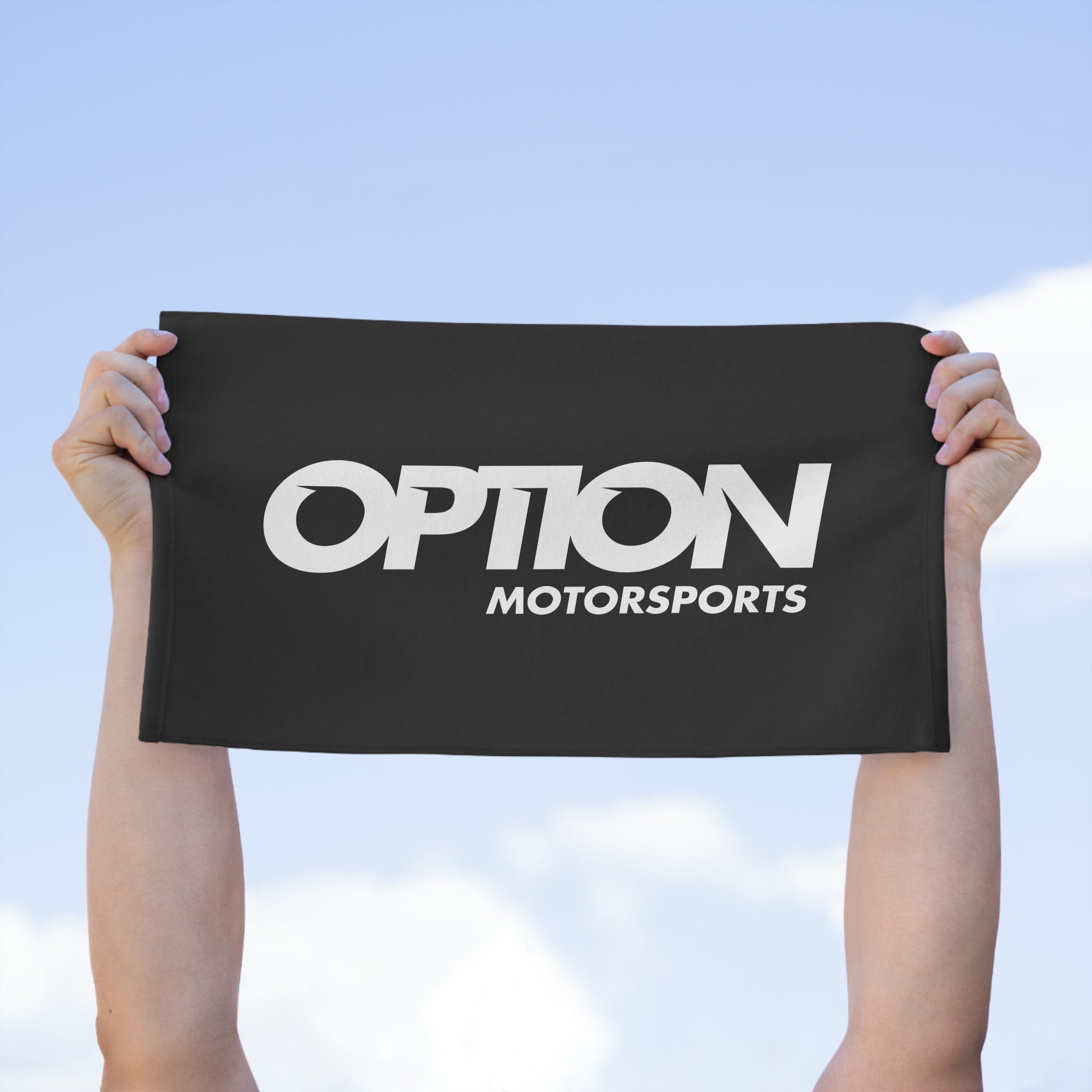 Option Logo Rally Towel, 11x18