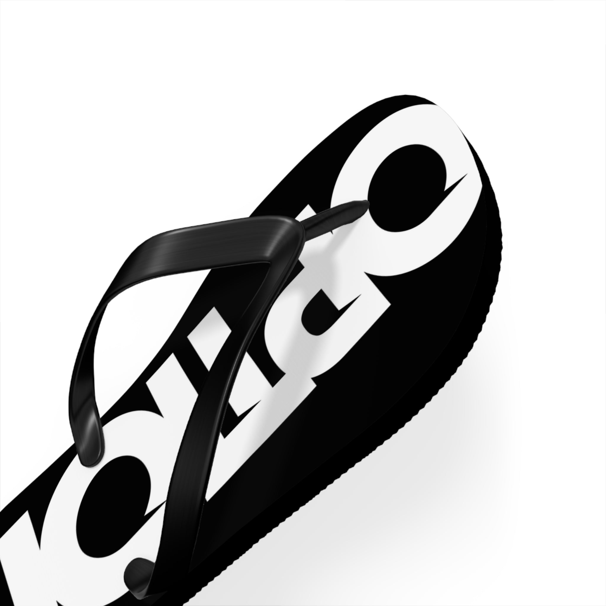 Option Logo Flip Flops