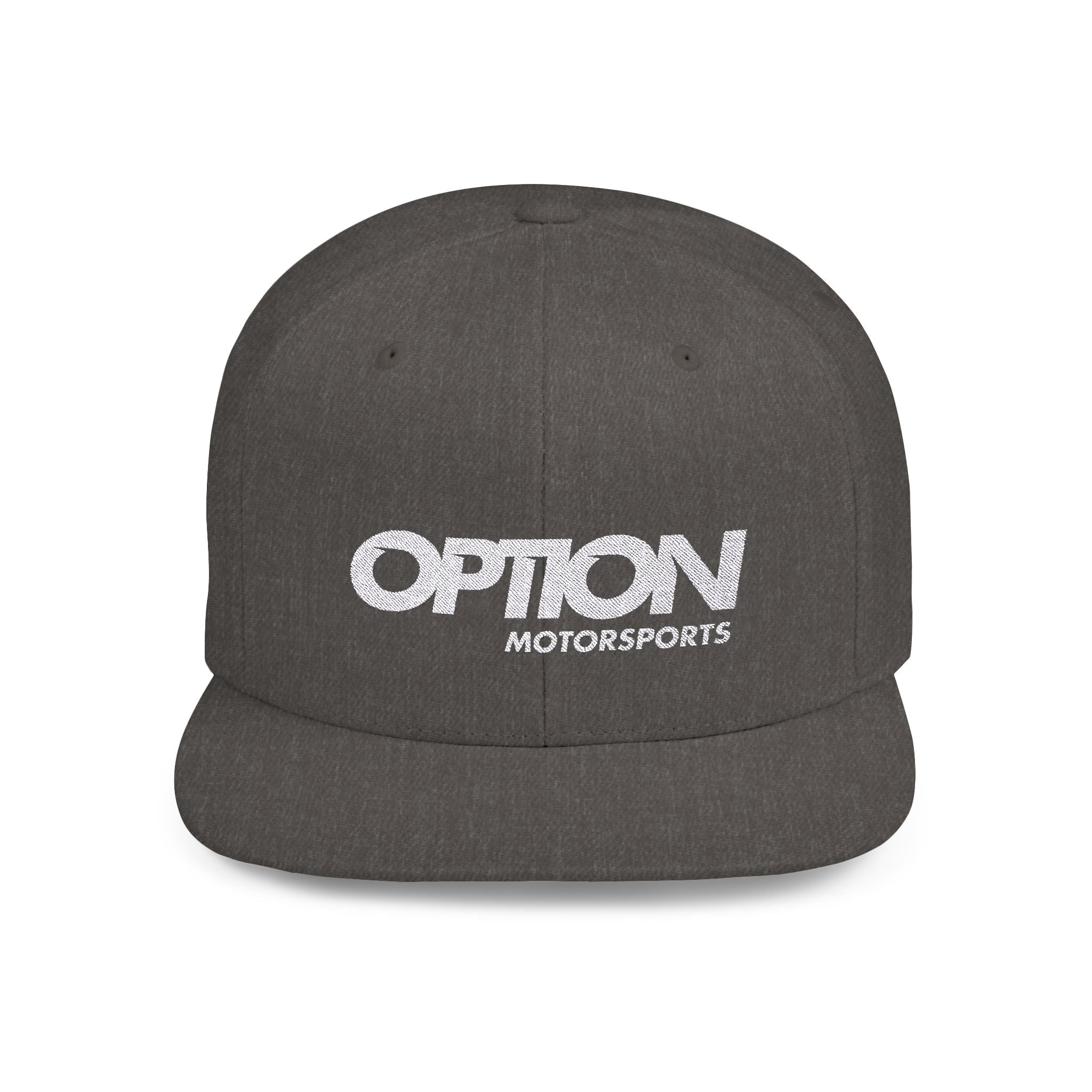 Option Logo Flat Bill Snapback