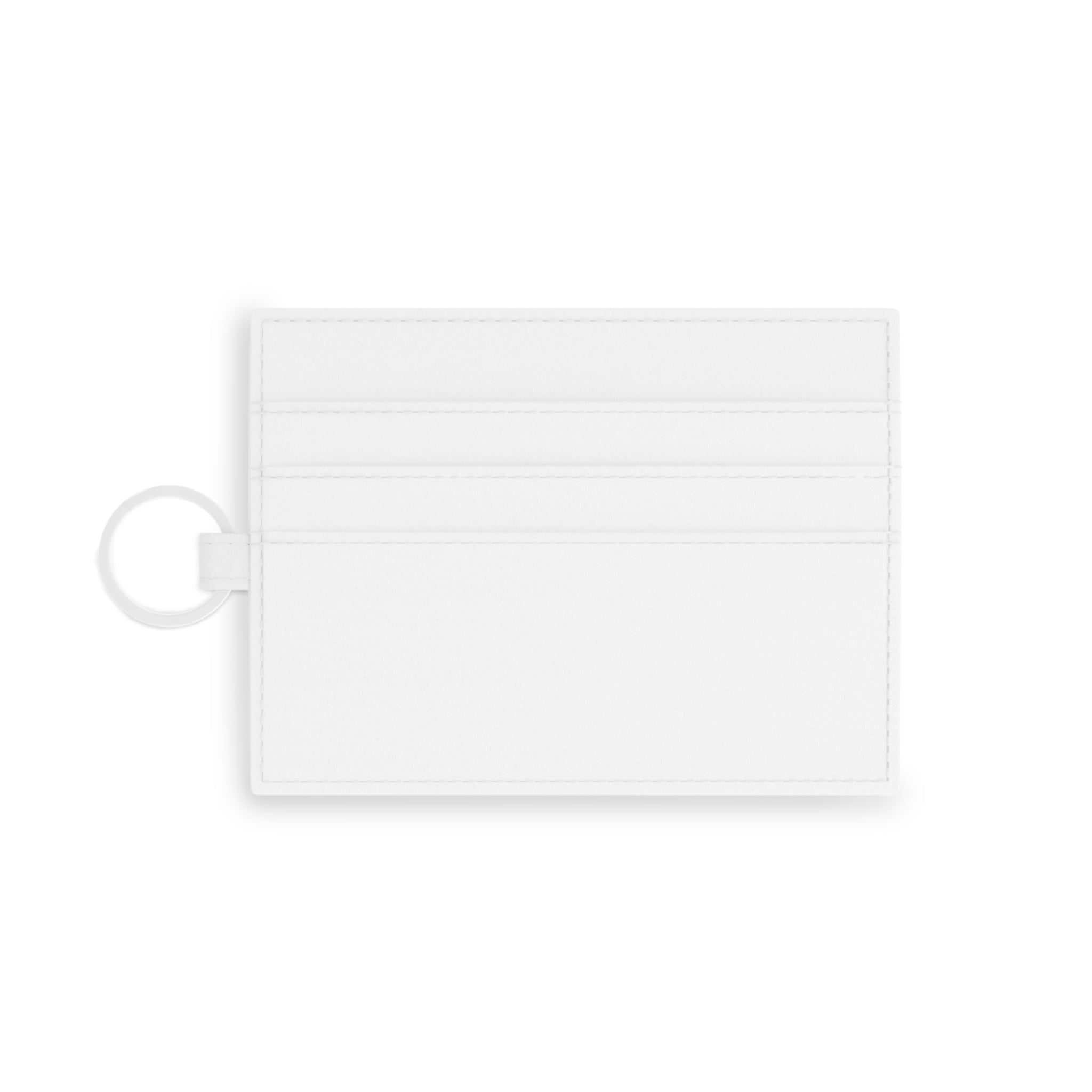 Option Logo Saffiano Leather Card Holder