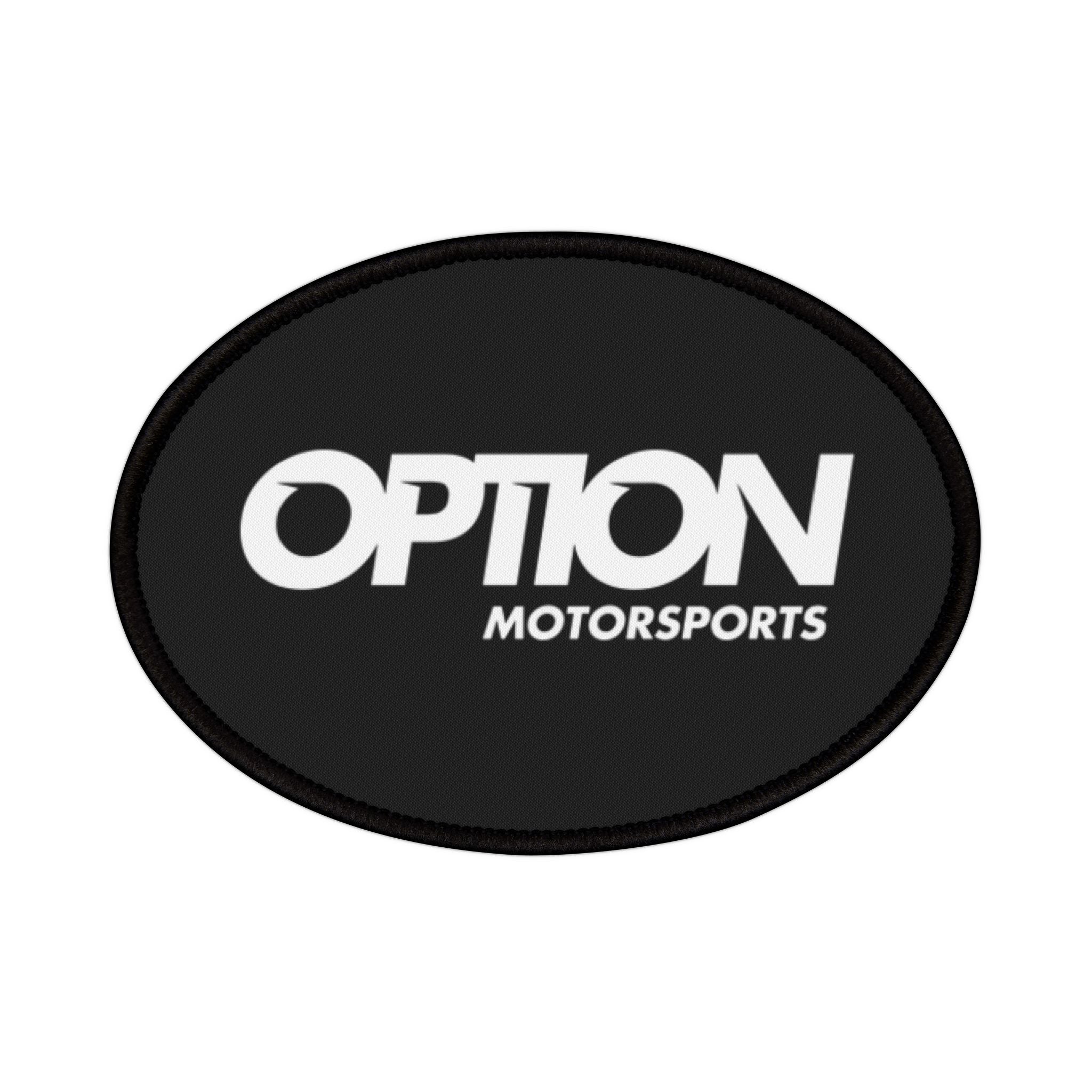 Option Logo Iron-On Patches