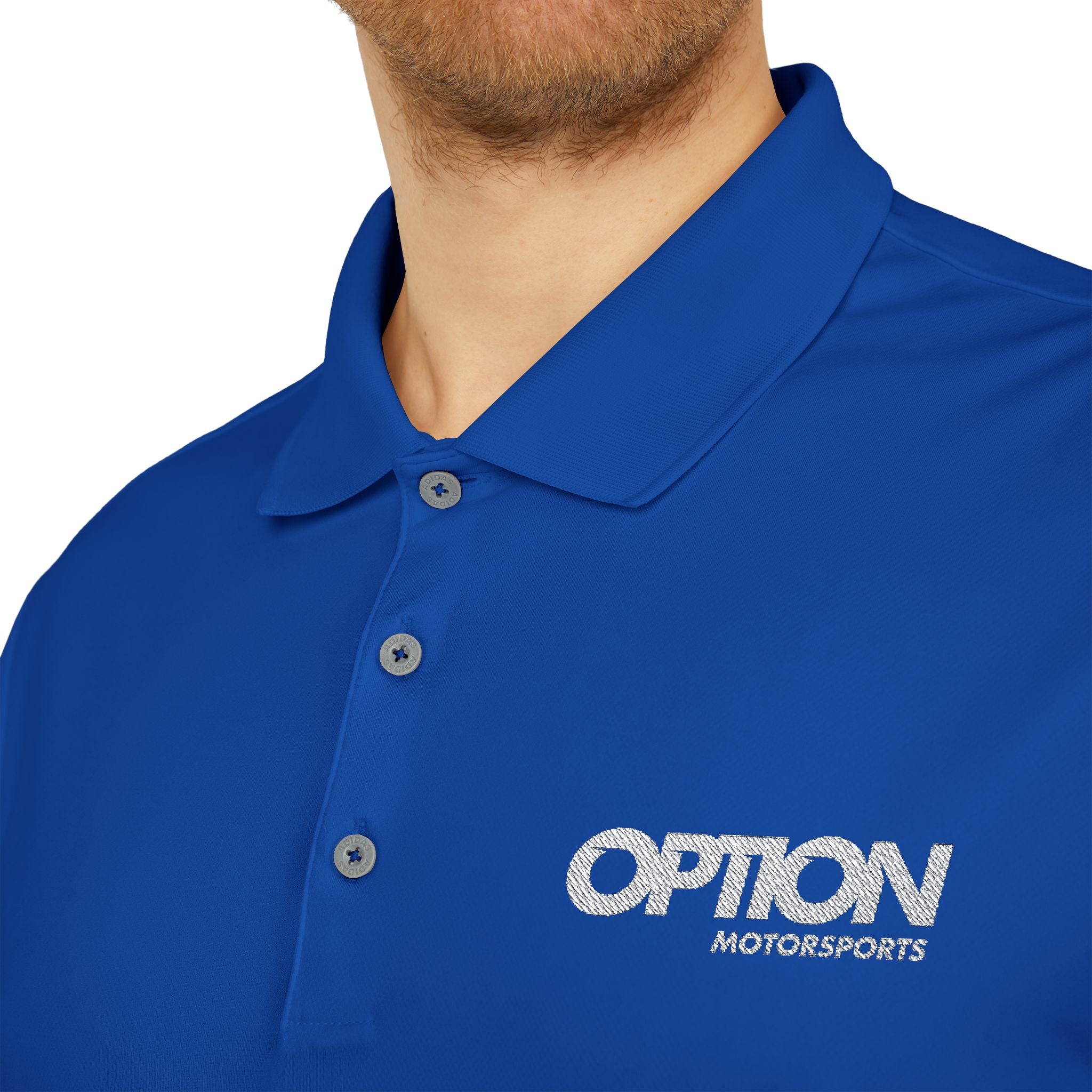 Option Logo adidas Unisex Performance Polo