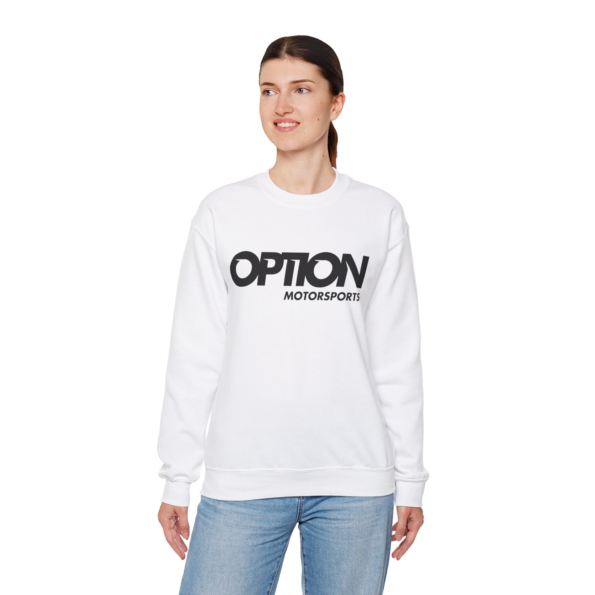 Option Logo Unisex Heavy Blend™ Crewneck Sweatshirt