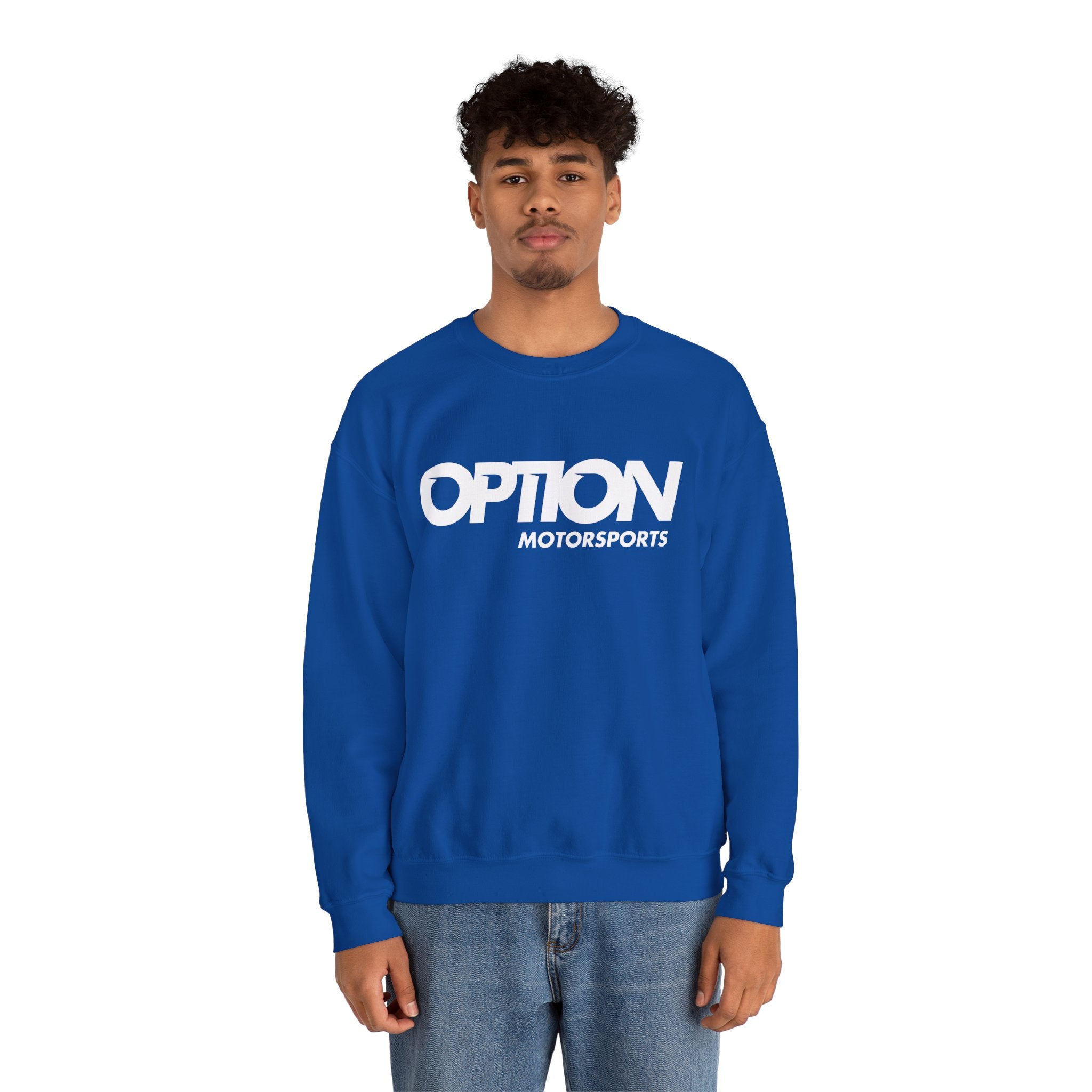 Option Logo Unisex Heavy Blend™ Crewneck Sweatshirt