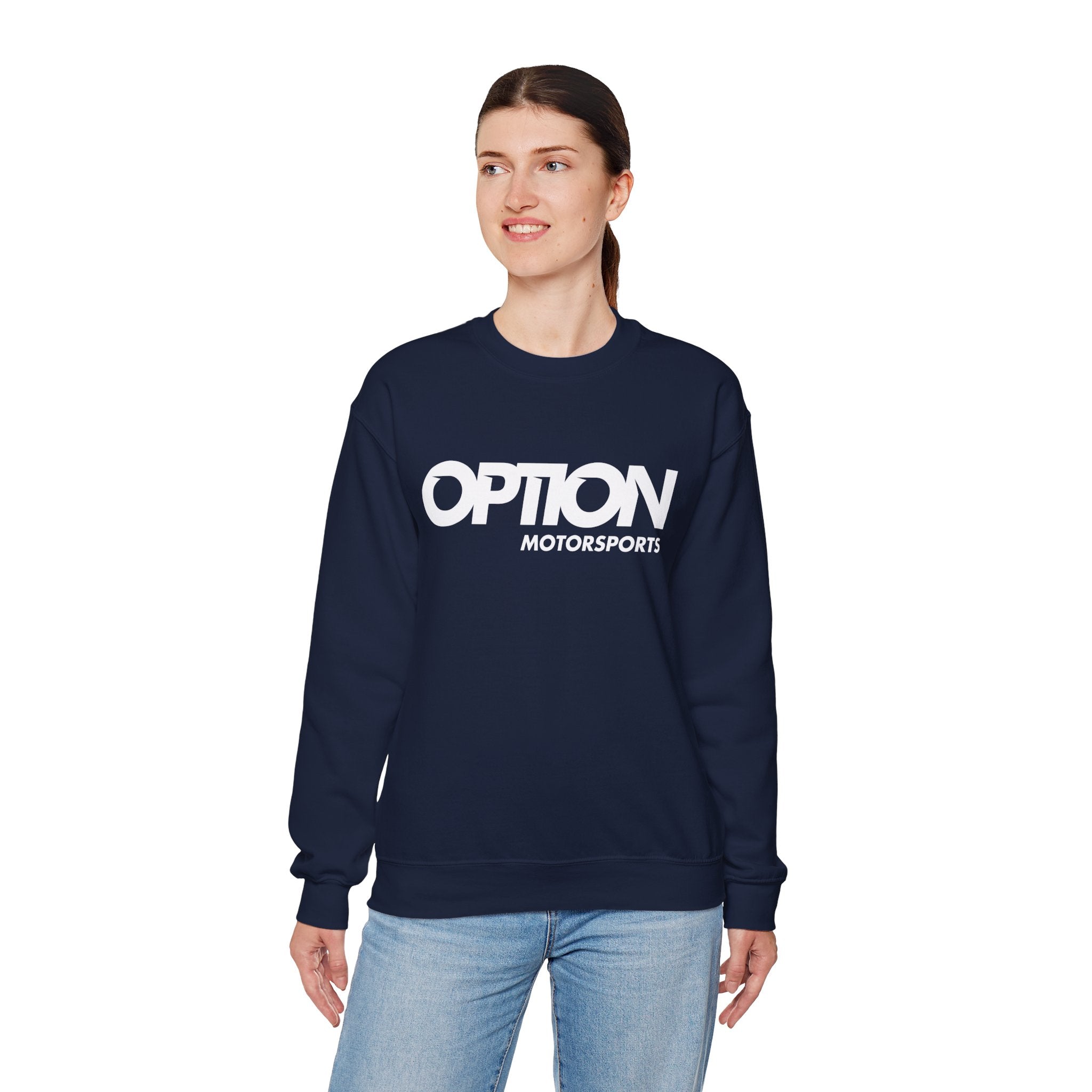 Option Logo Unisex Heavy Blend™ Crewneck Sweatshirt
