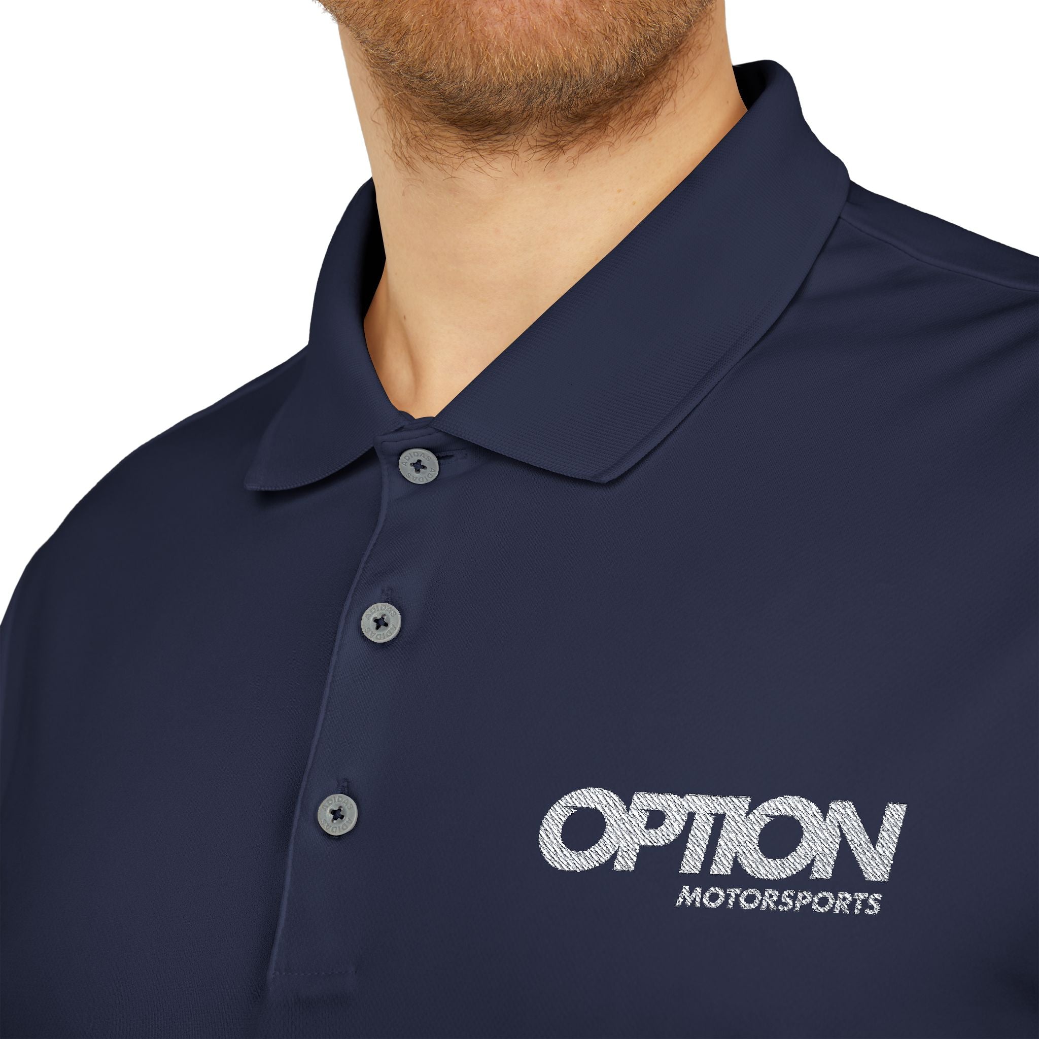 Option Logo adidas Unisex Performance Polo