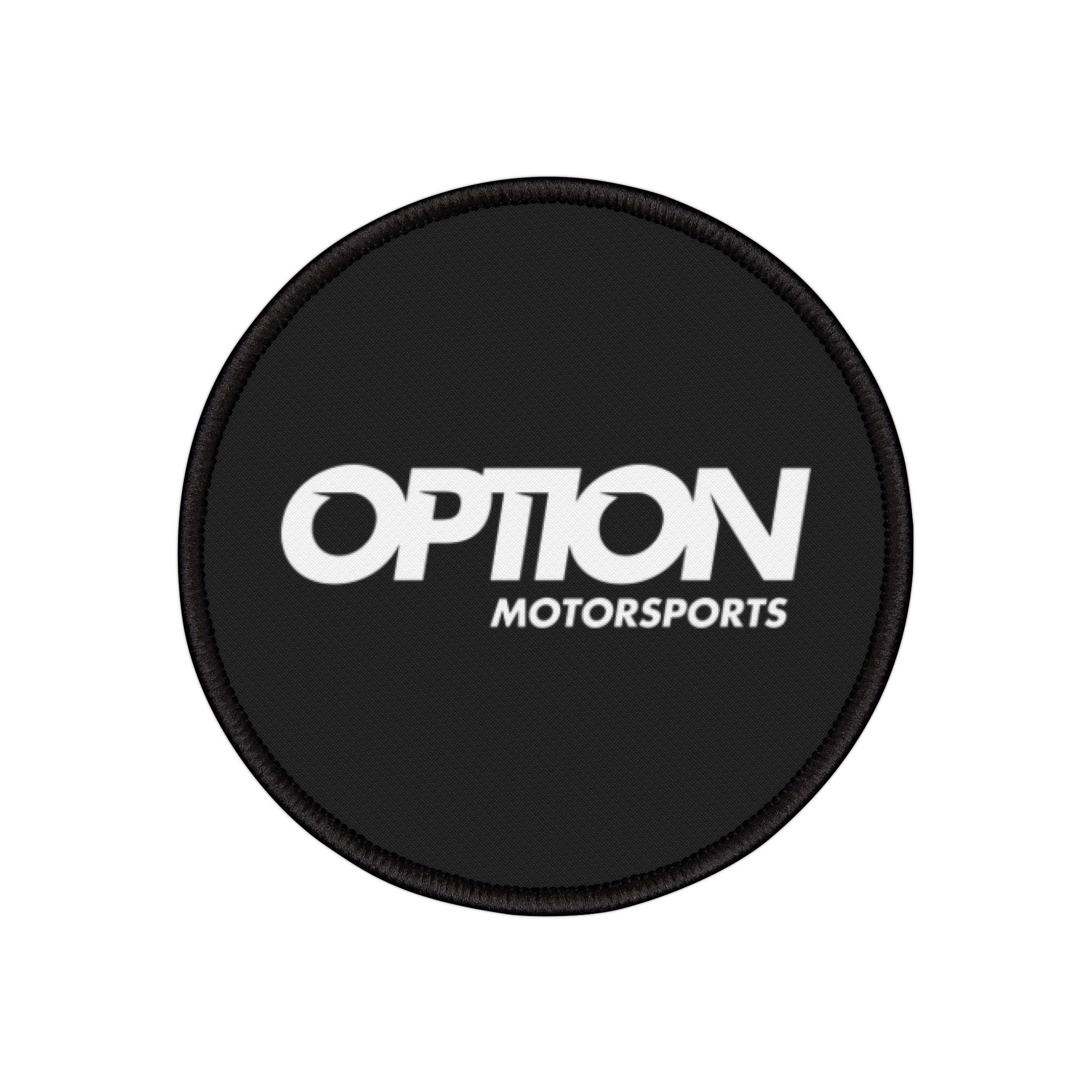 Option Logo Iron-On Patches