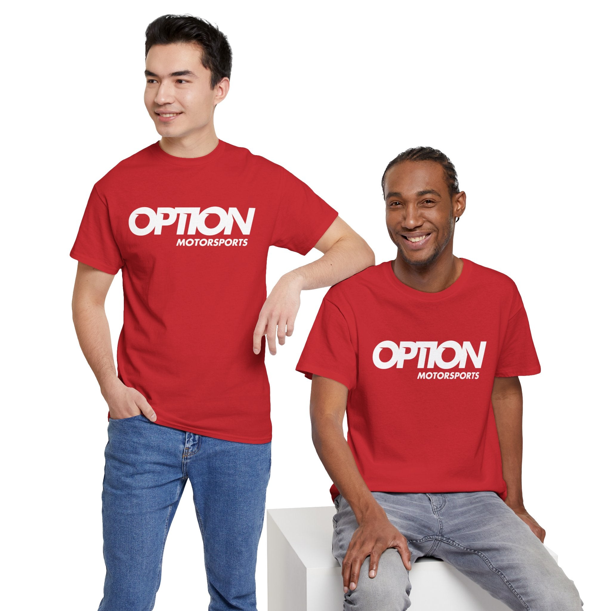 Option Logo Unisex Heavy Cotton Tee