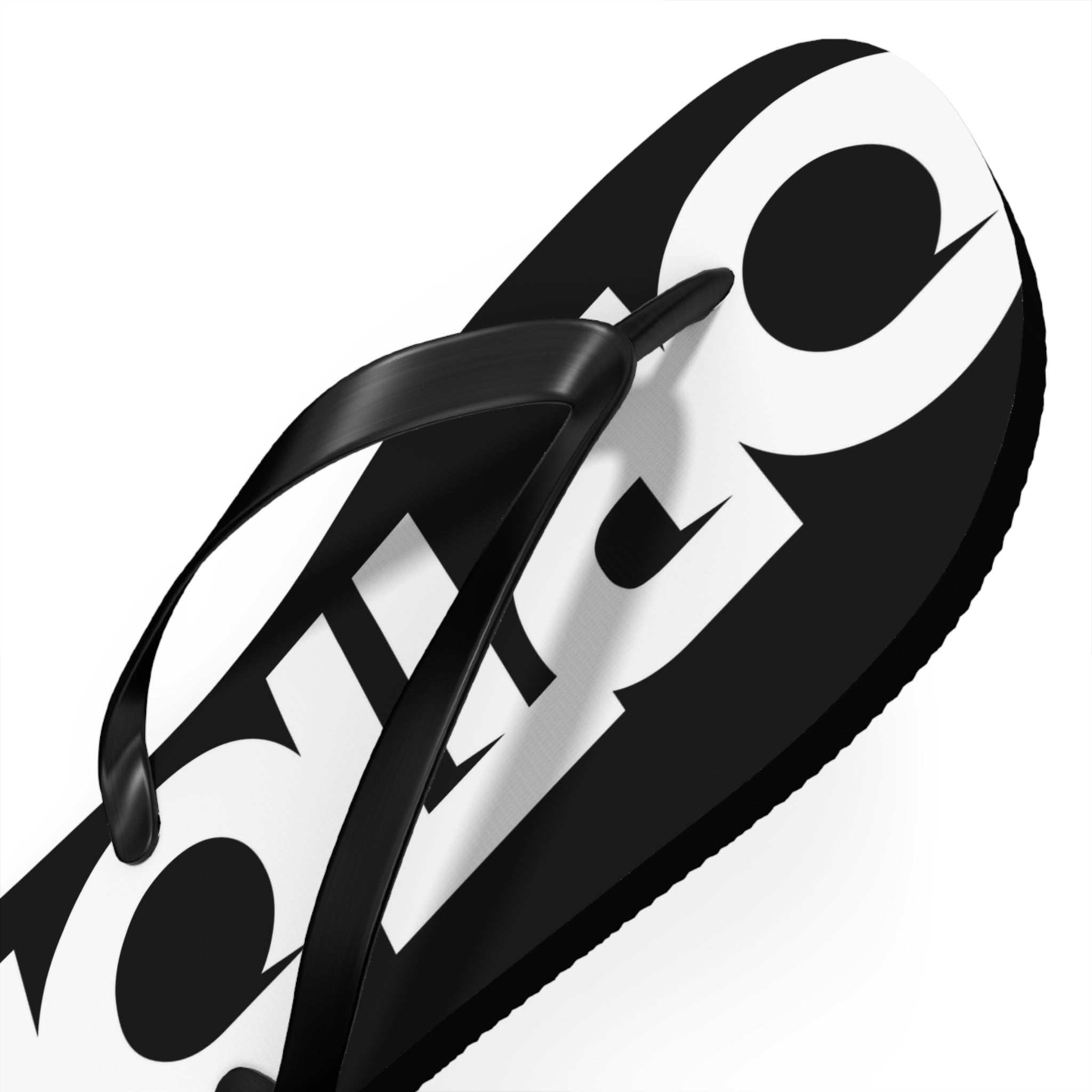 Option Logo Flip Flops