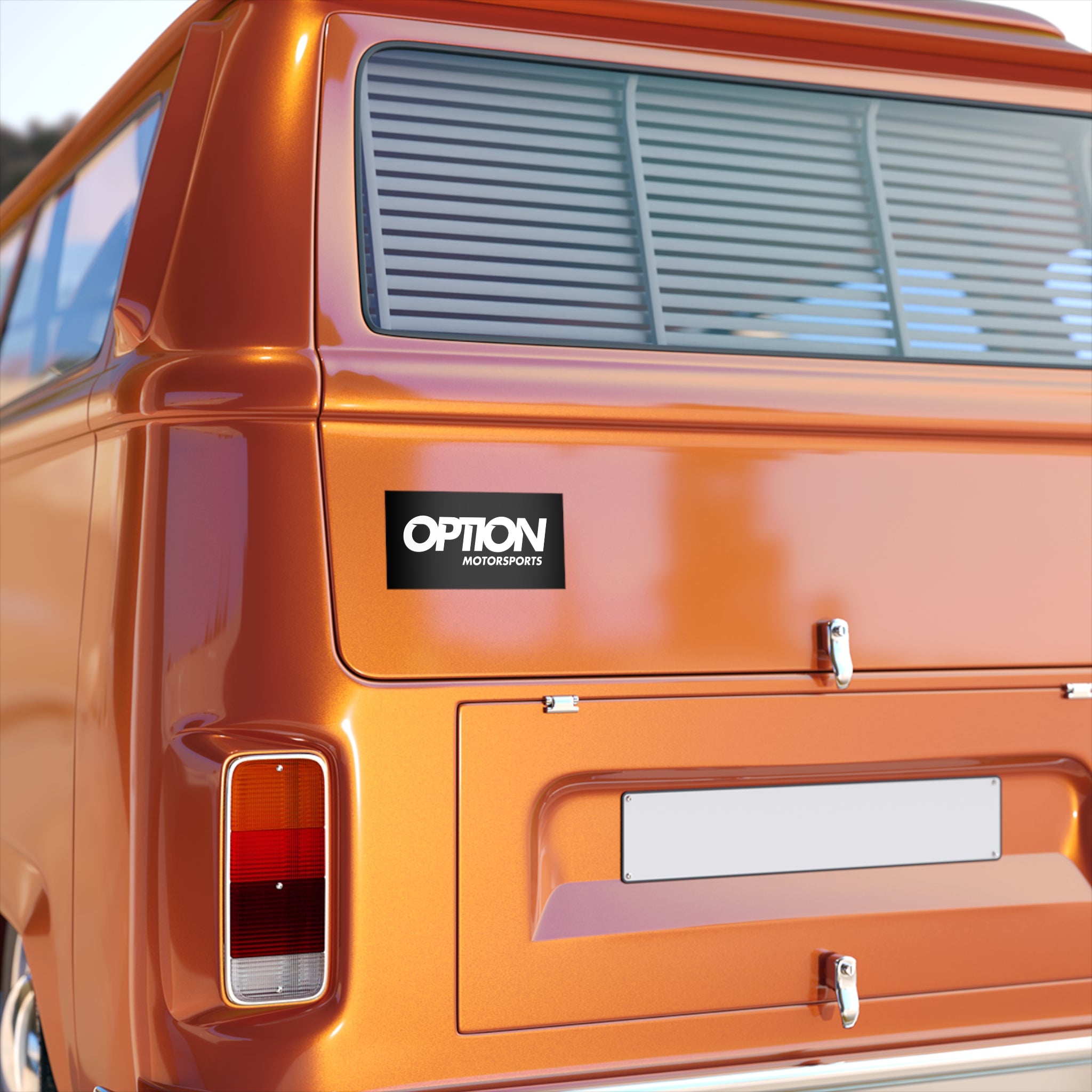 Option Logo Bumper Stickers