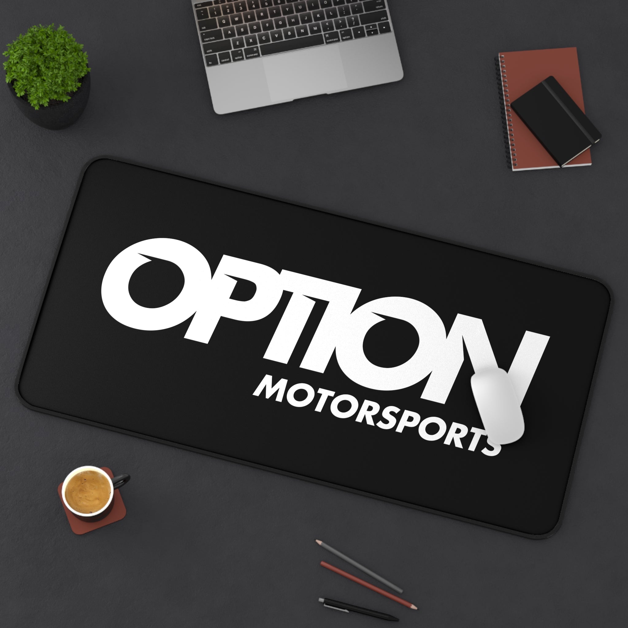 Option Logo Desk Mat