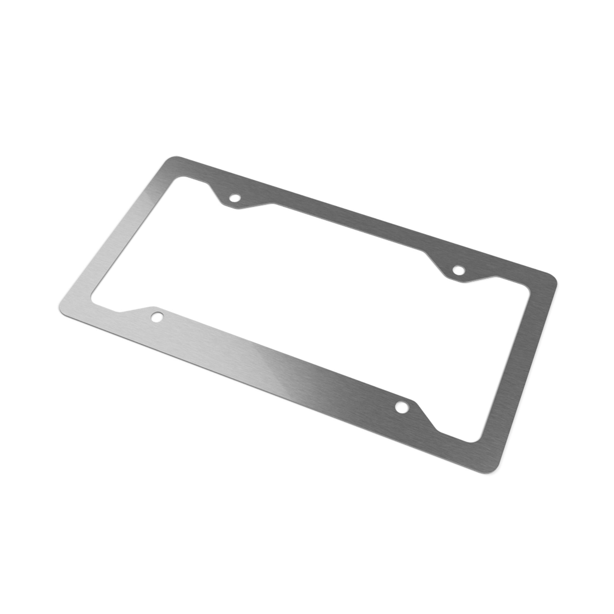 Option Logo Metal License Plate Frame