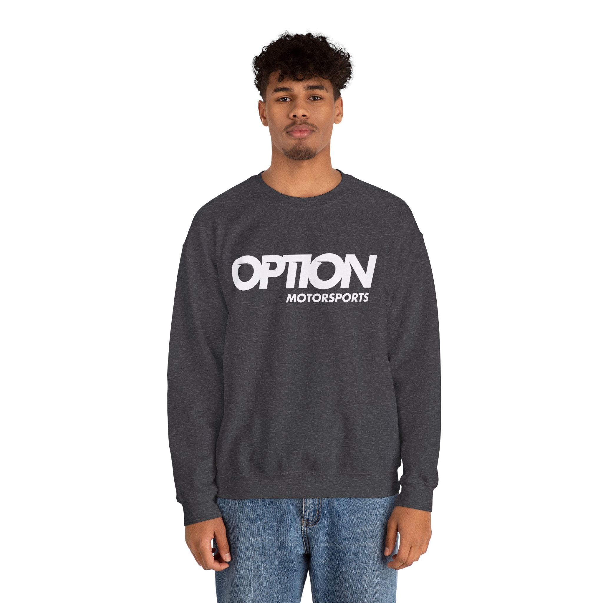 Option Logo Unisex Heavy Blend™ Crewneck Sweatshirt