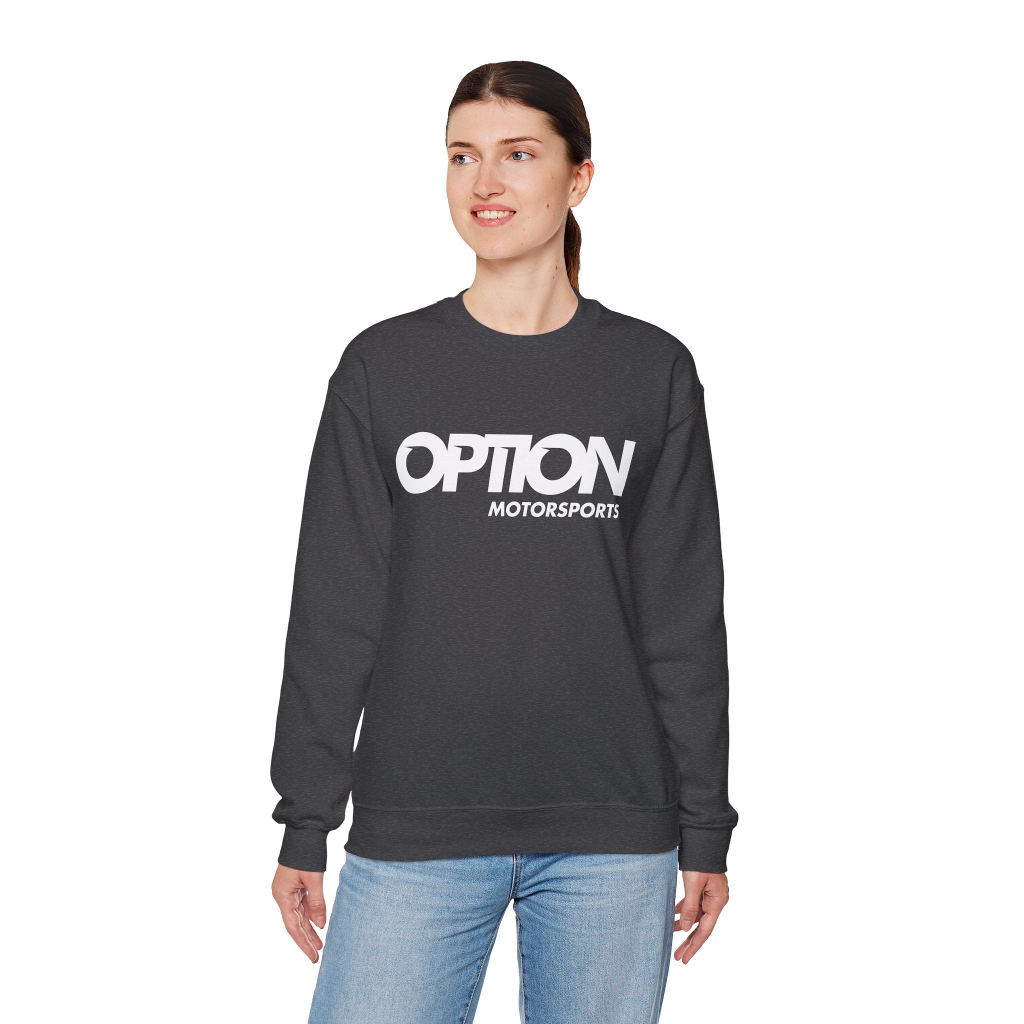 Option Logo Unisex Heavy Blend™ Crewneck Sweatshirt