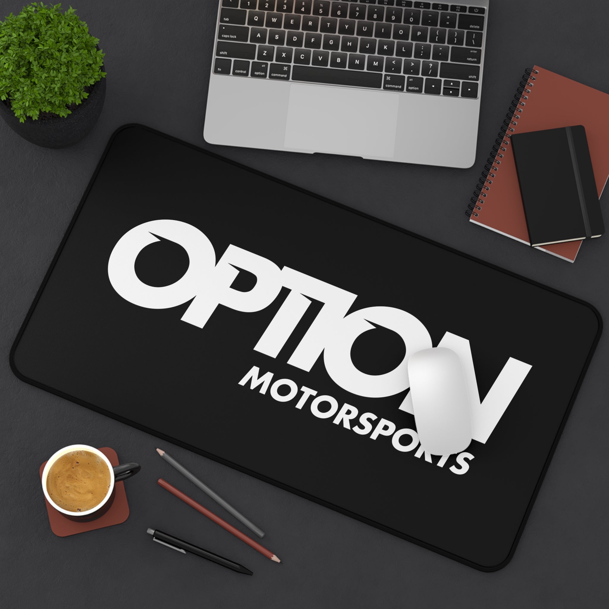 Option Logo Desk Mat