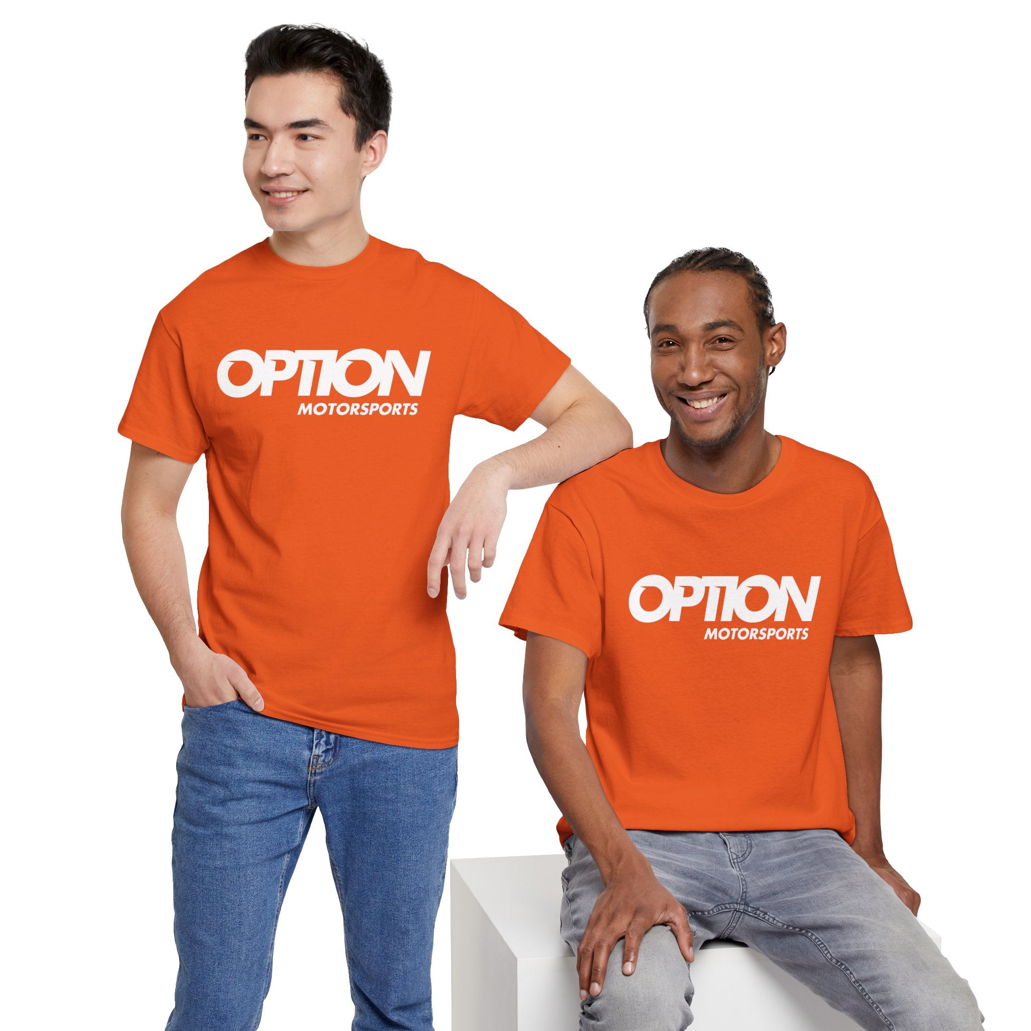 Option Logo Unisex Heavy Cotton Tee