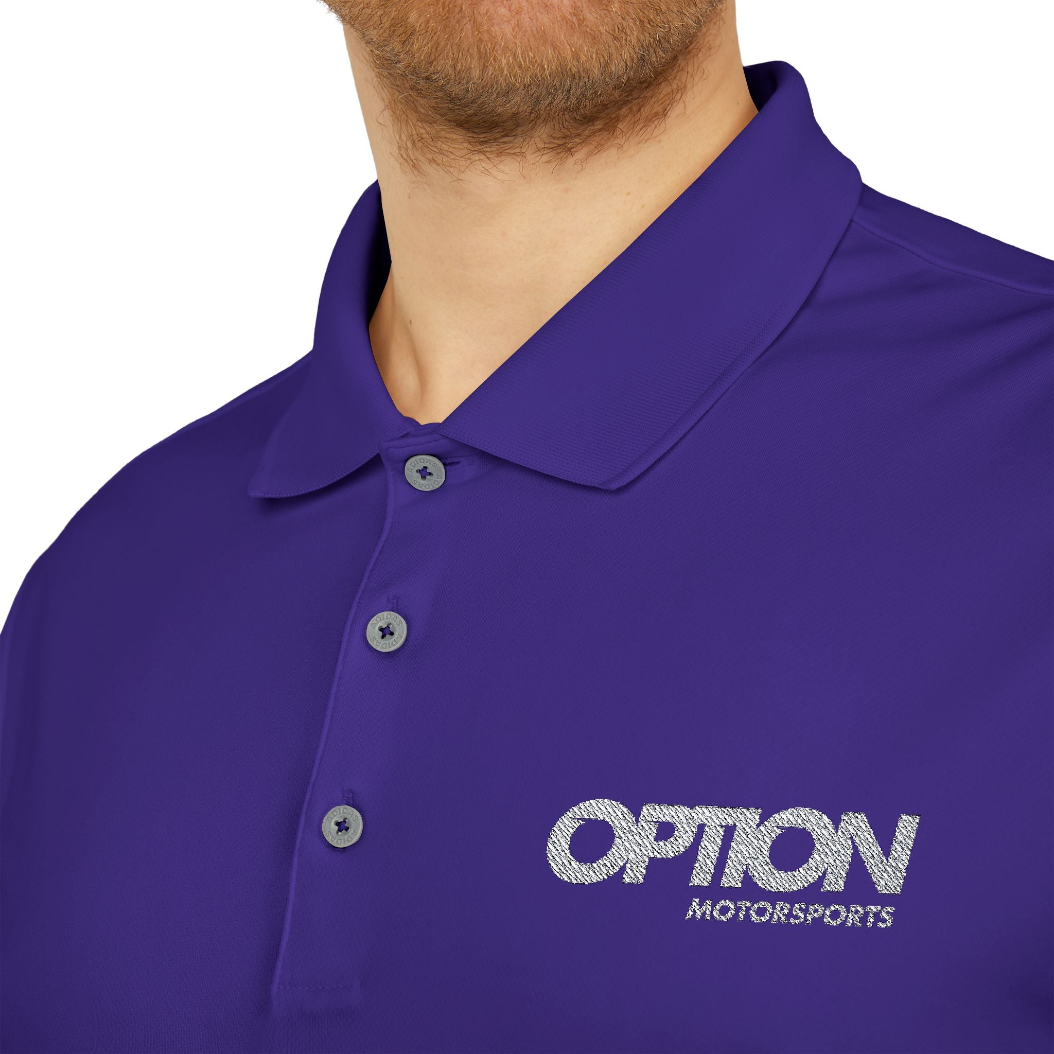 Option Logo adidas Unisex Performance Polo