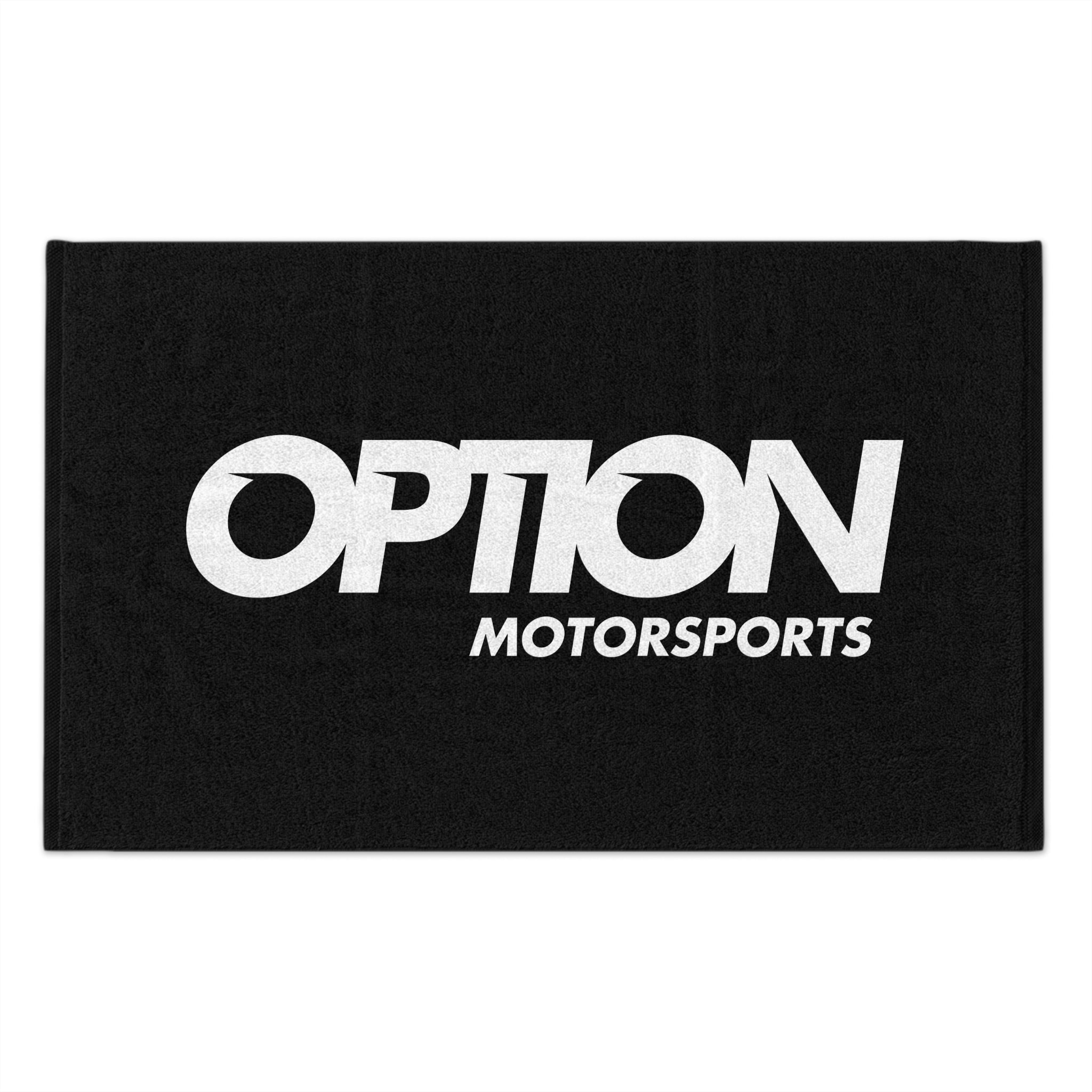 Option Logo Rally Towel, 11x18