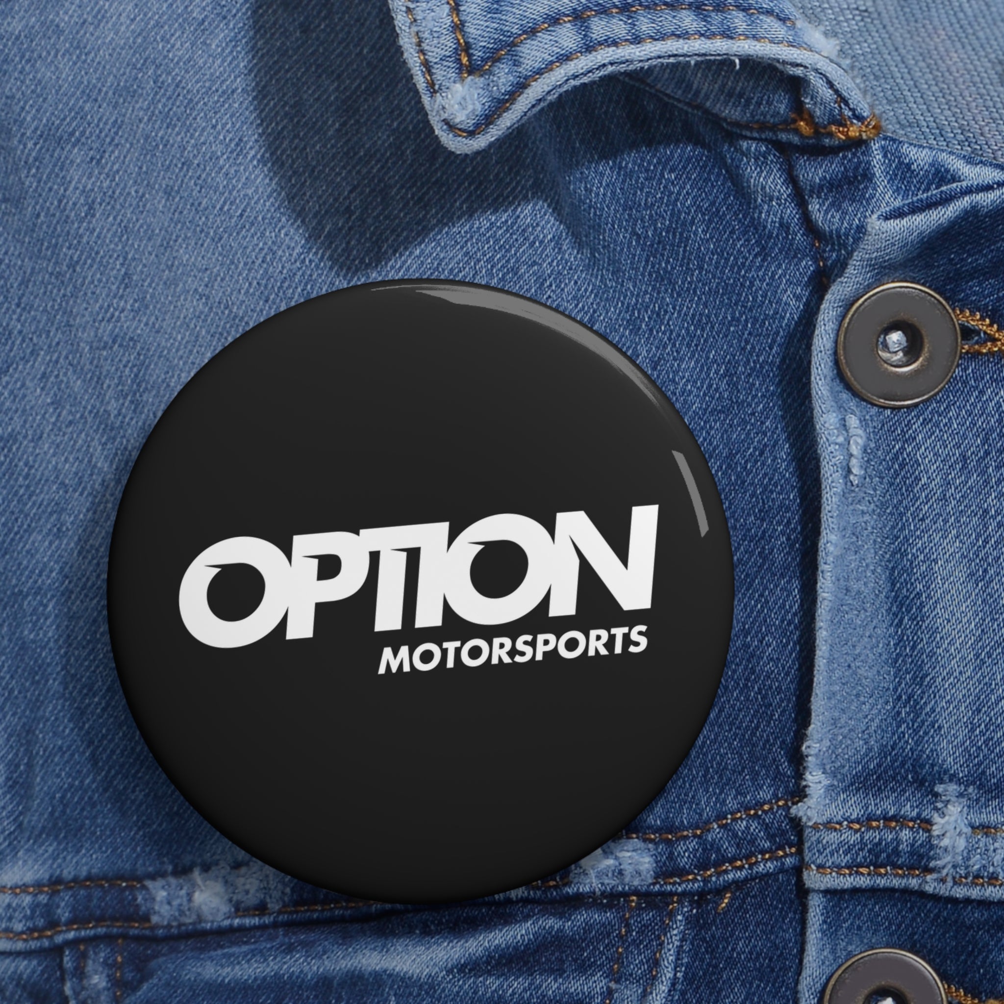 Option Logo Custom Pin Buttons