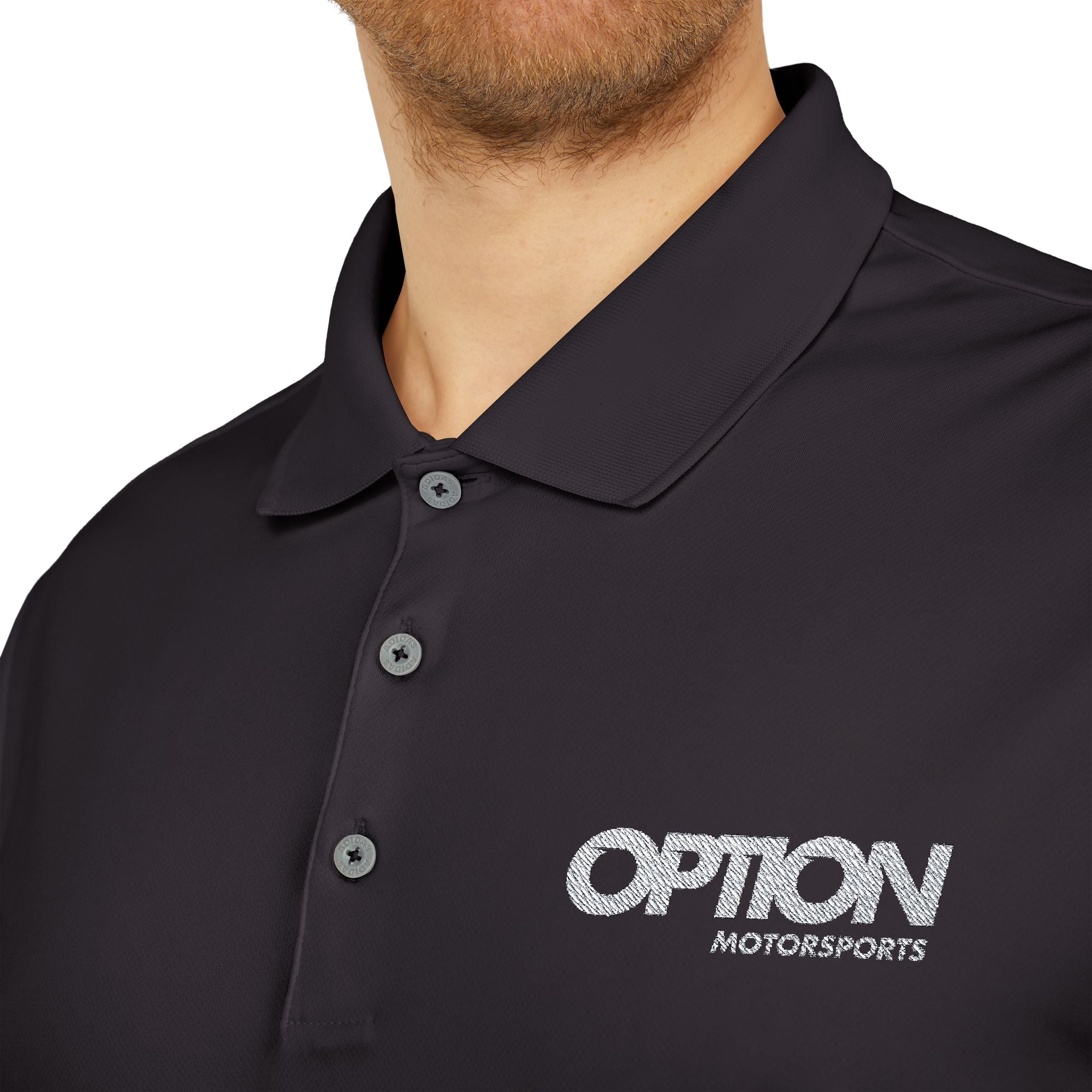 Option Logo adidas Unisex Performance Polo