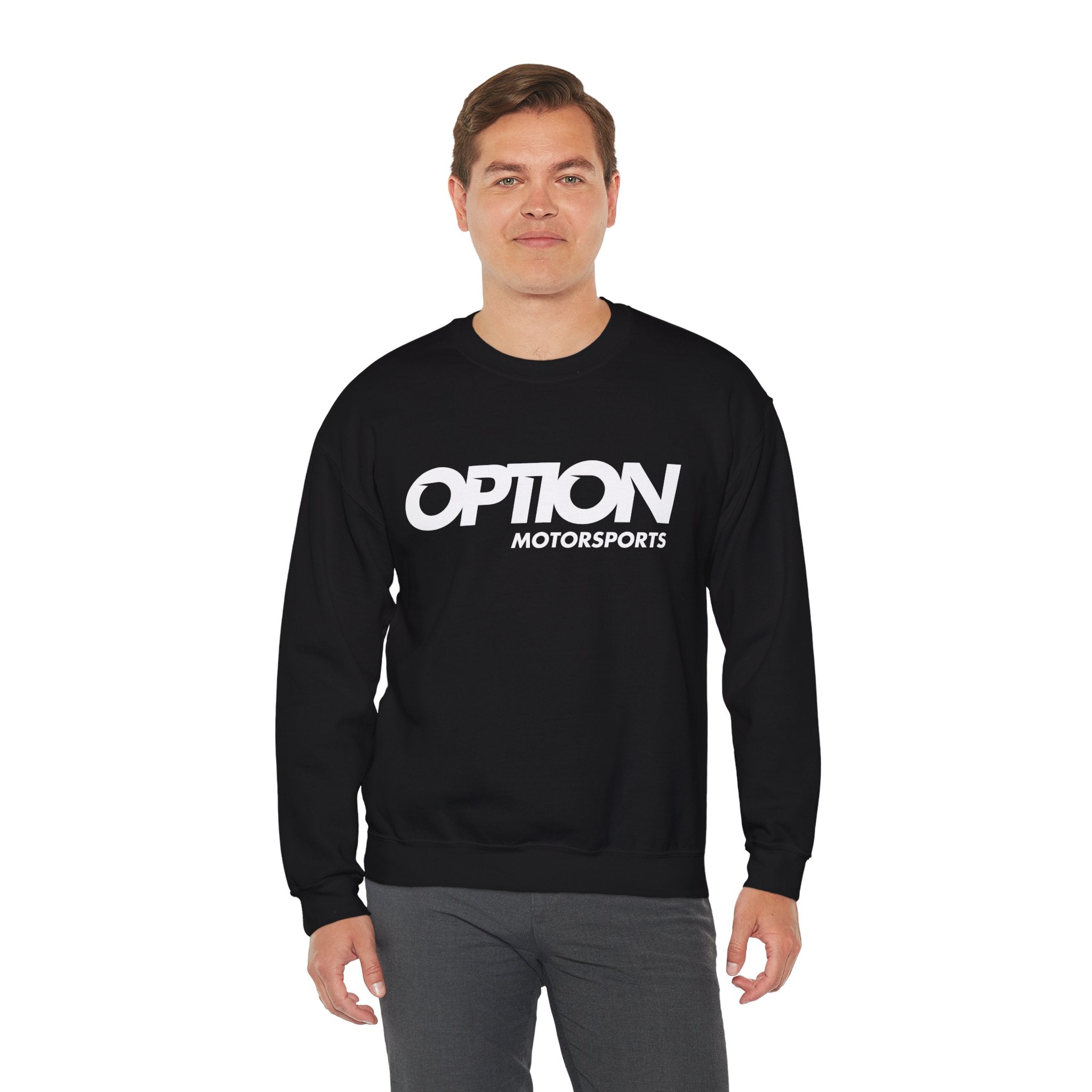 Option Logo Unisex Heavy Blend™ Crewneck Sweatshirt