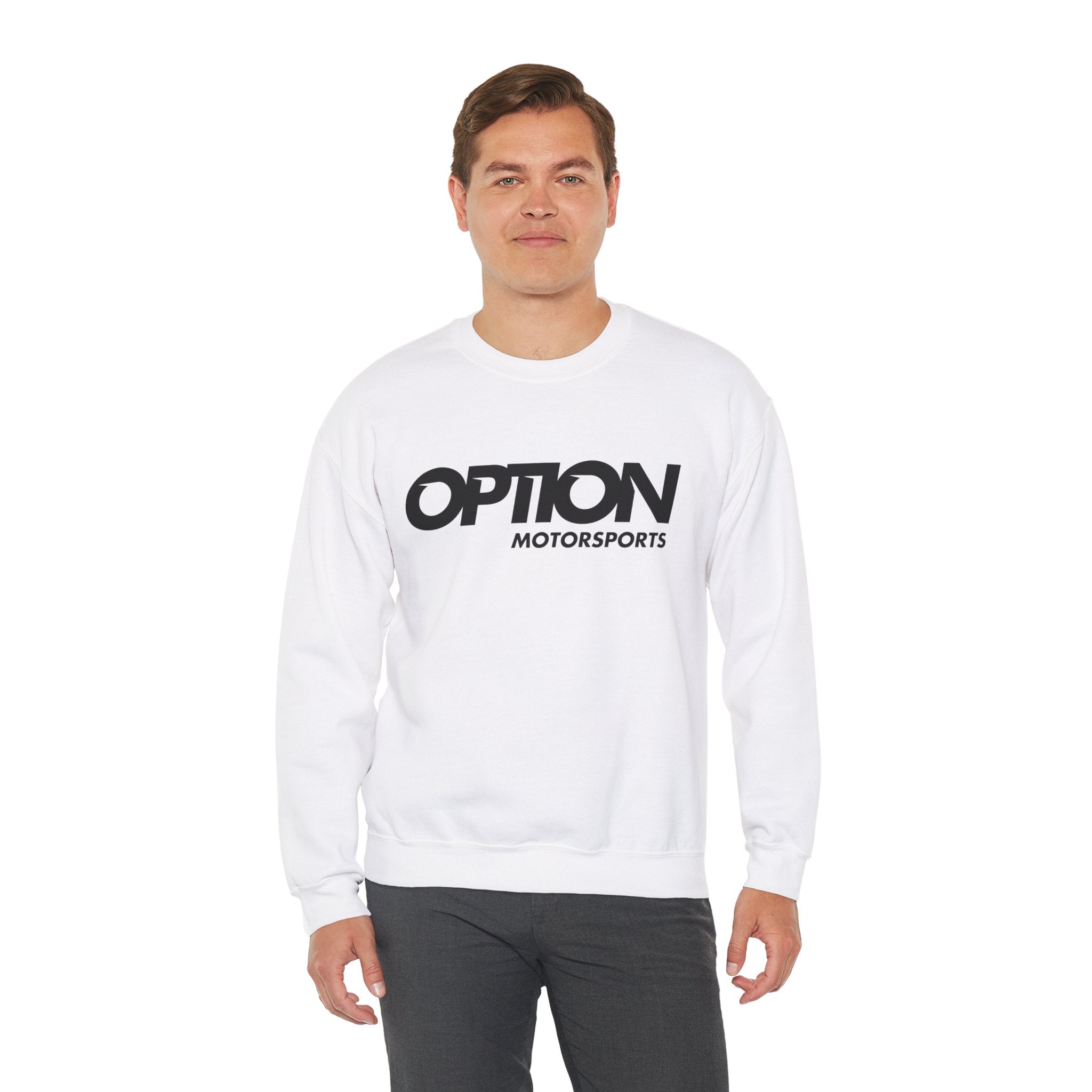Option Logo Unisex Heavy Blend™ Crewneck Sweatshirt