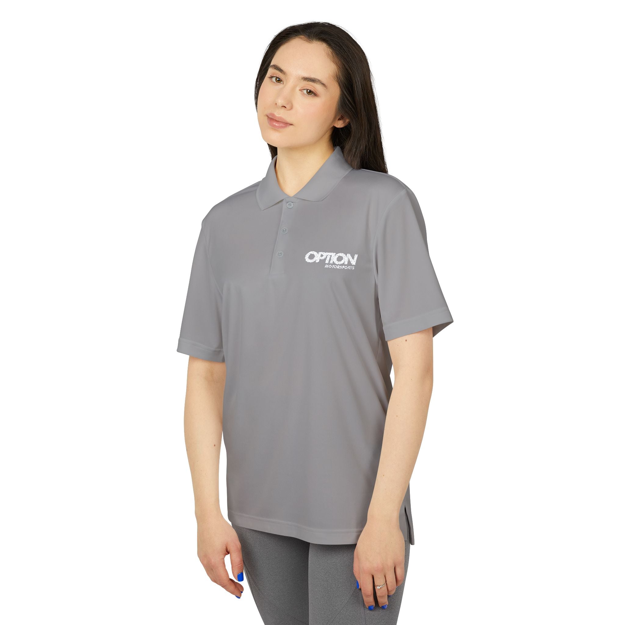 Option Logo adidas Unisex Performance Polo