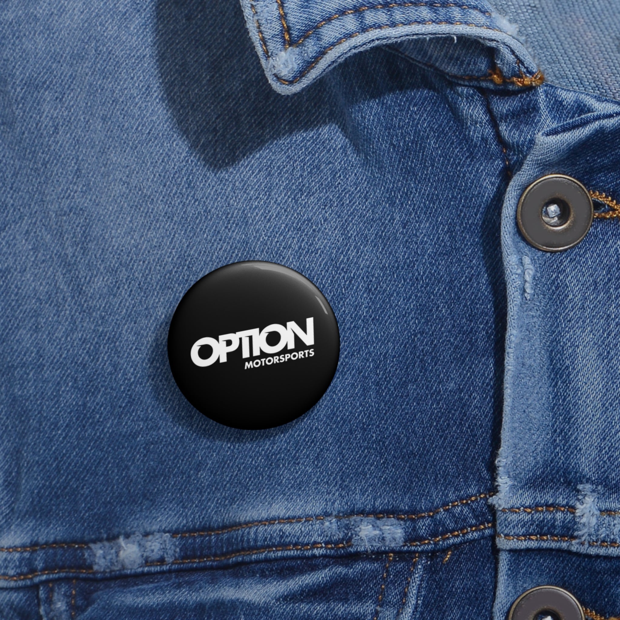 Option Logo Custom Pin Buttons