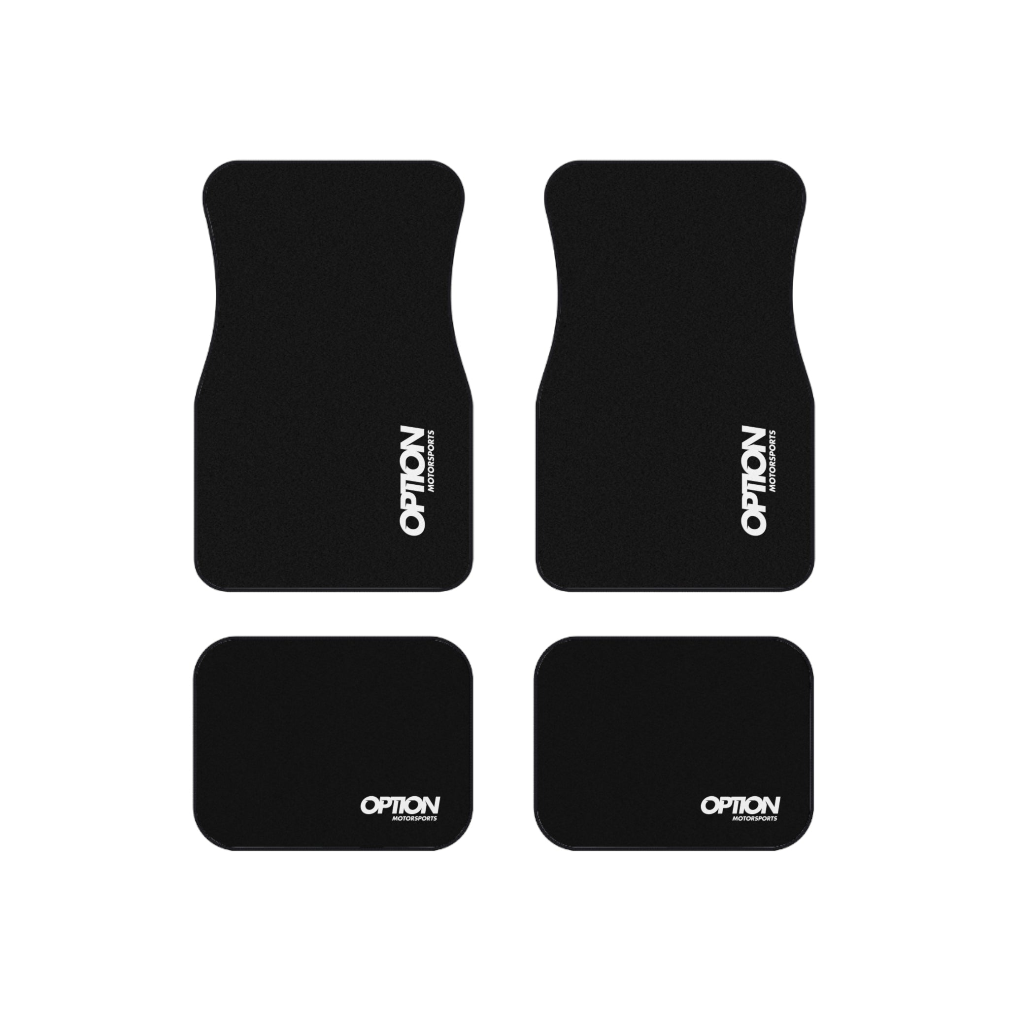 Option Logo Car Mats (Set of 4)